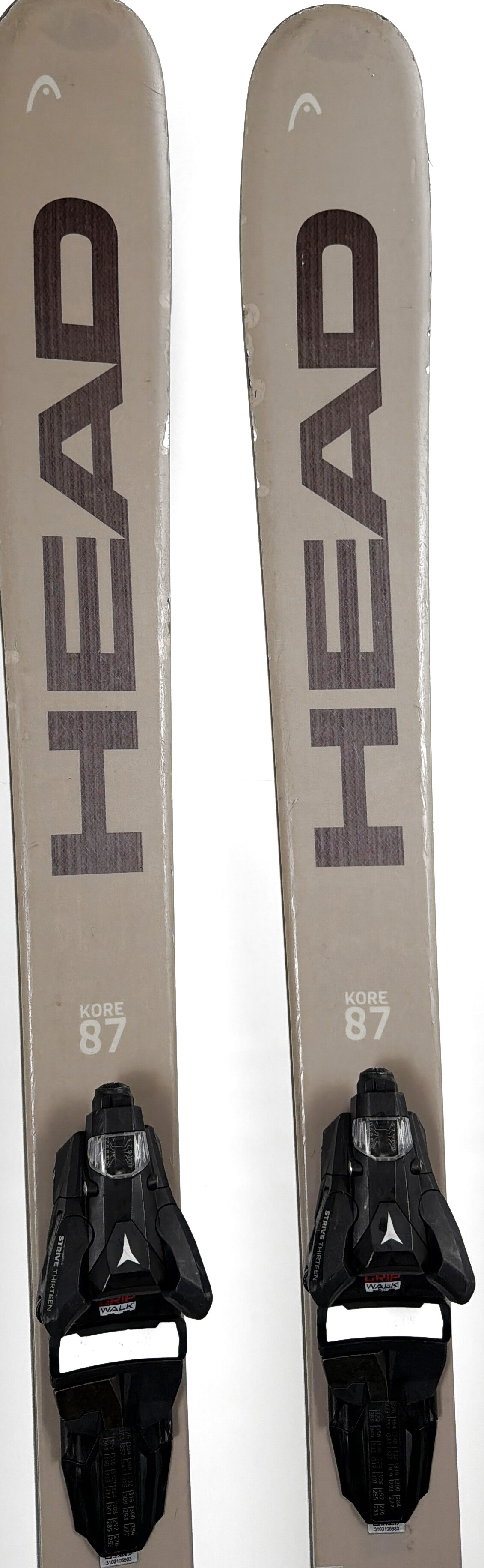 2025 Head Kore 87 Skis Tip