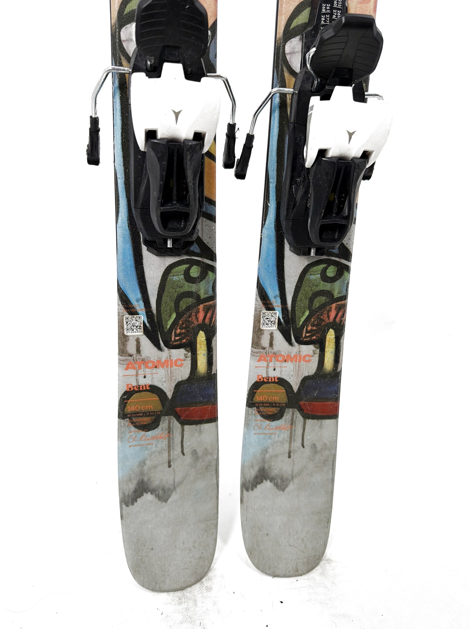 2026 Atomic Bent Jr Skis Tail
