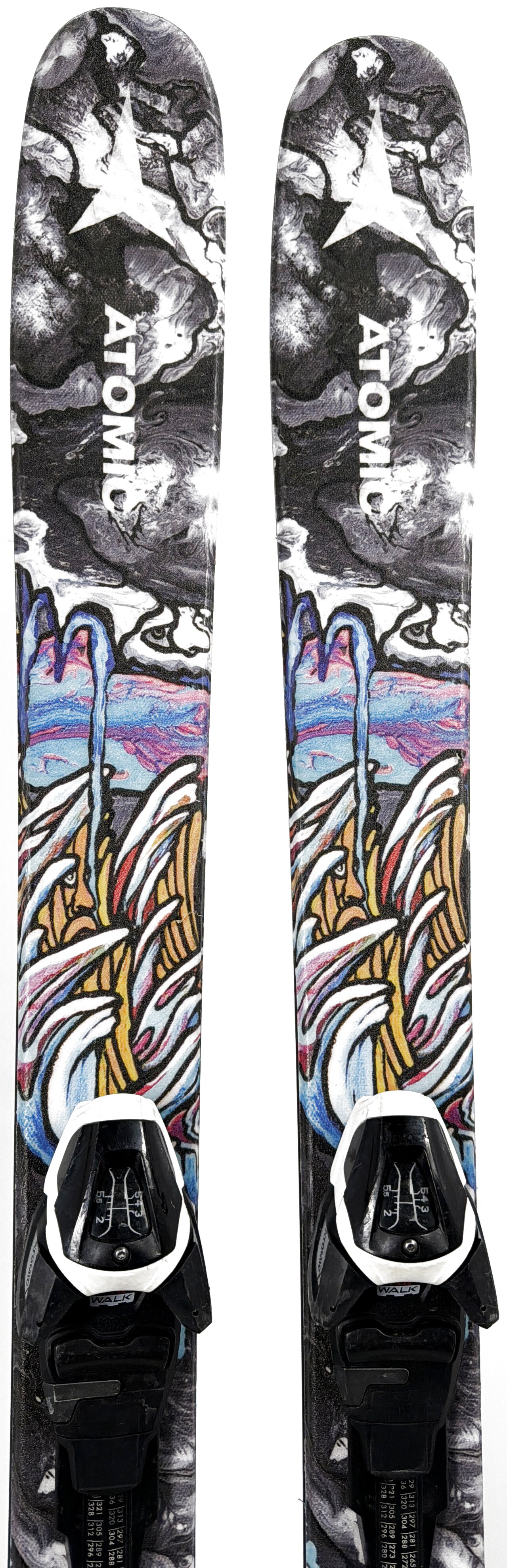 2025 Atomic Bent Jr Skis Tip