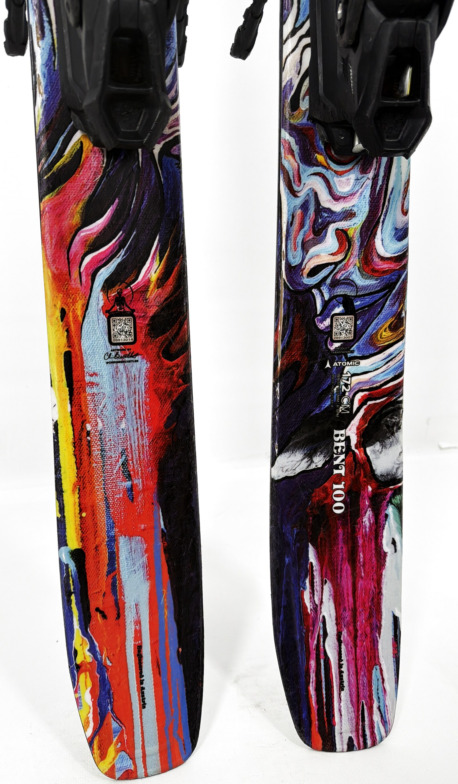 2025 Atomic Bent 100 Skis Tail