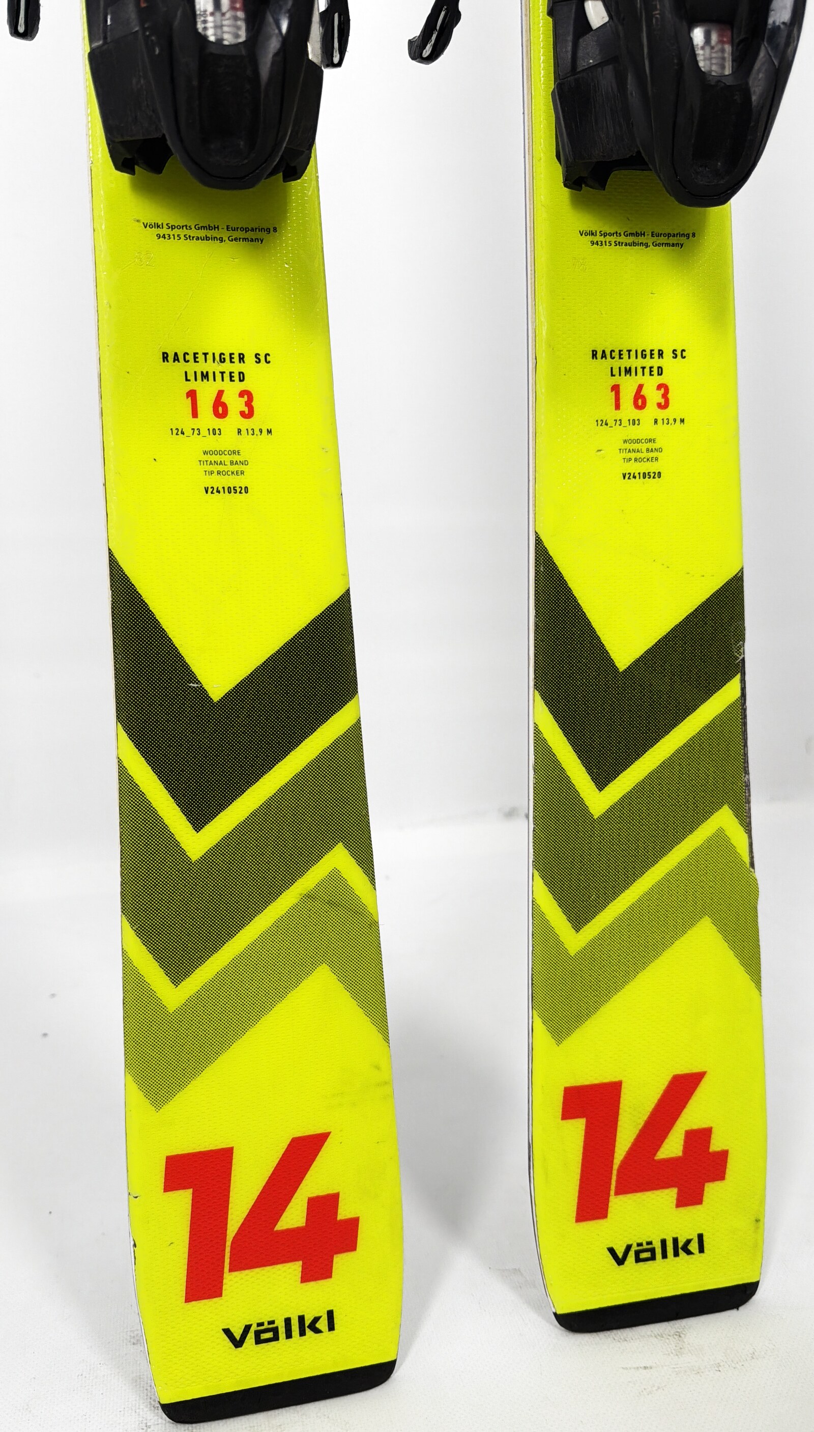 2025 Volkl Racetiger SC Limited Skis Tail
