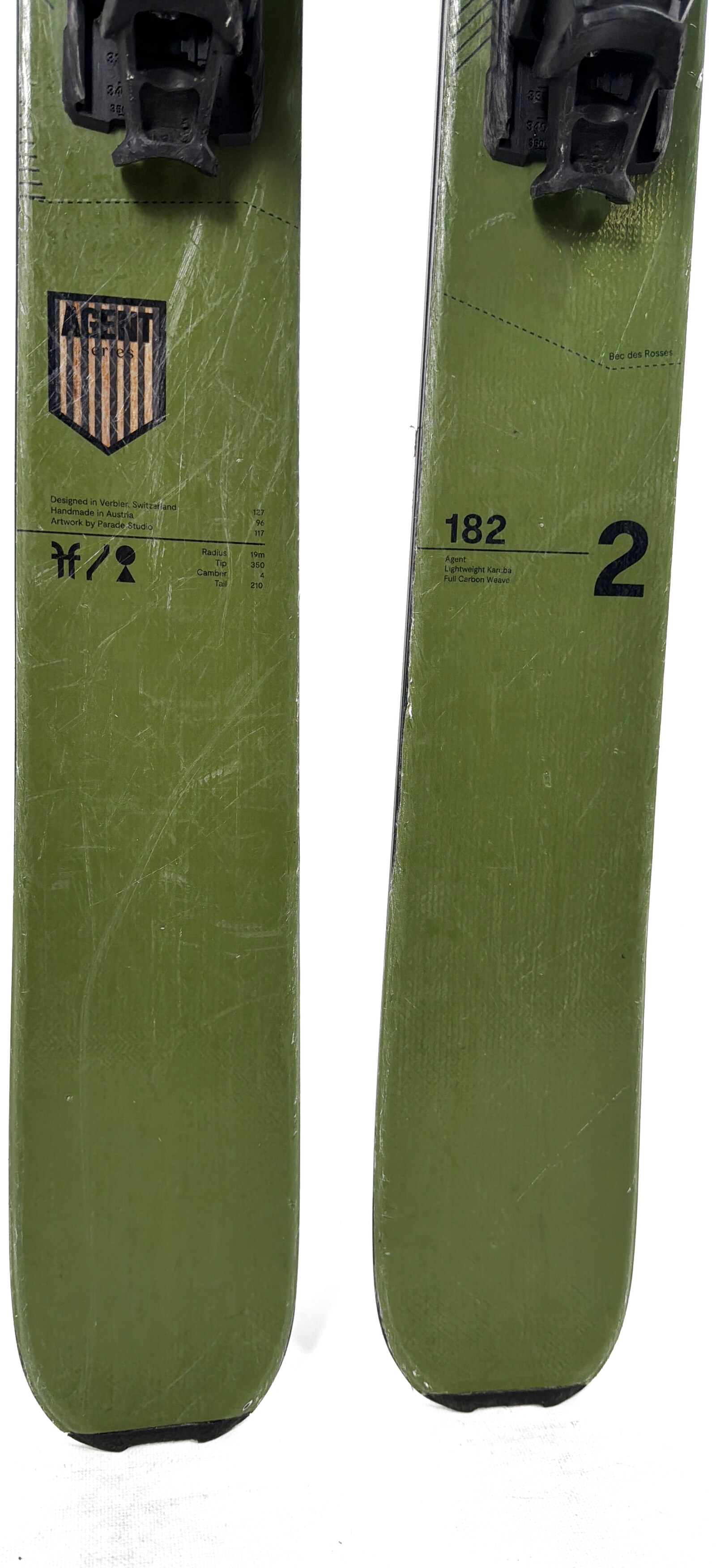 2025 Faction Agent 2.0 Skis Tail