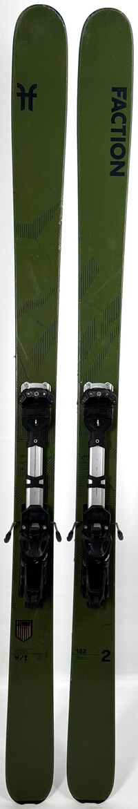2025 Faction Agent 2.0 Skis Topsheets