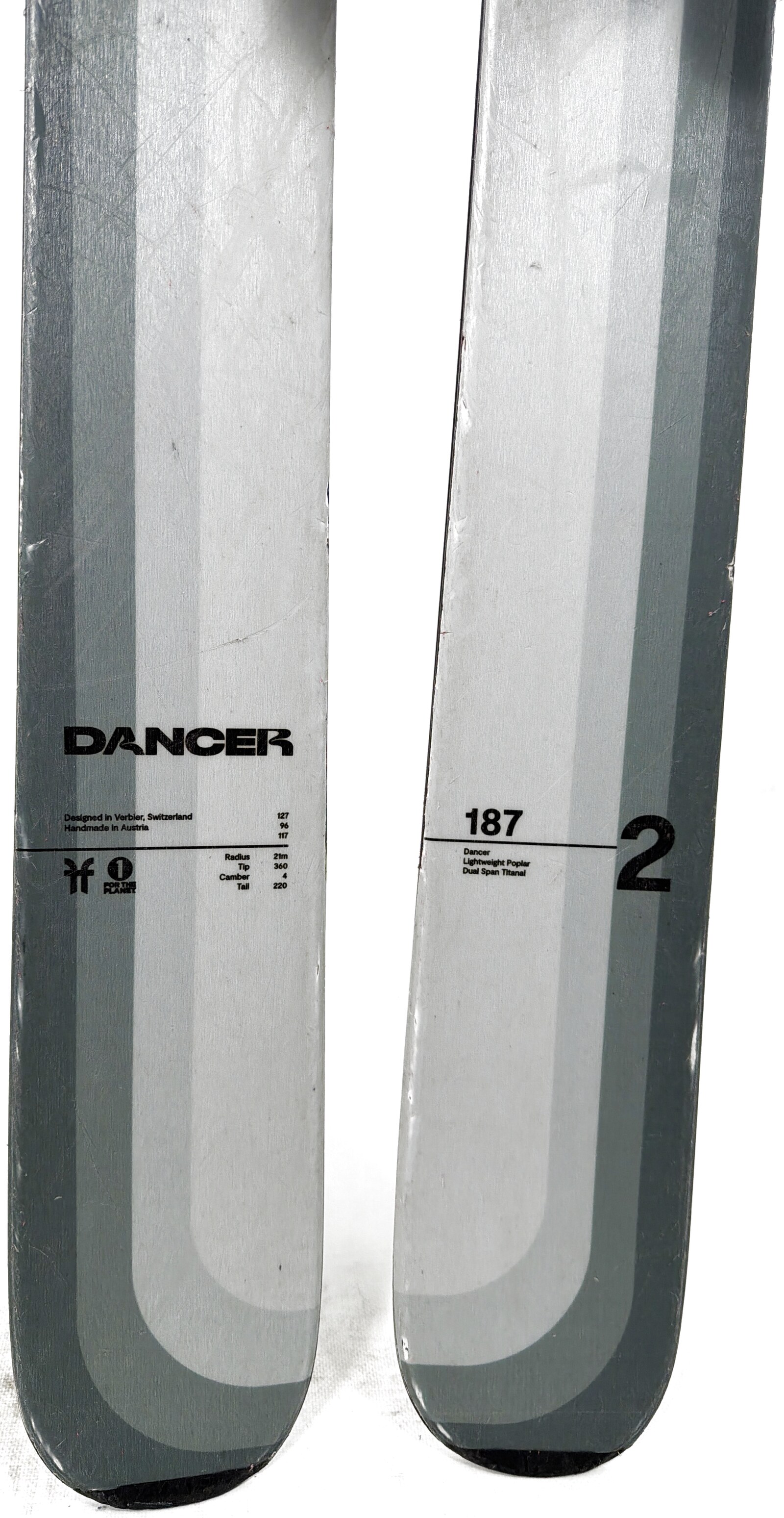 2023 Faction Dancer 2 Skis Tail