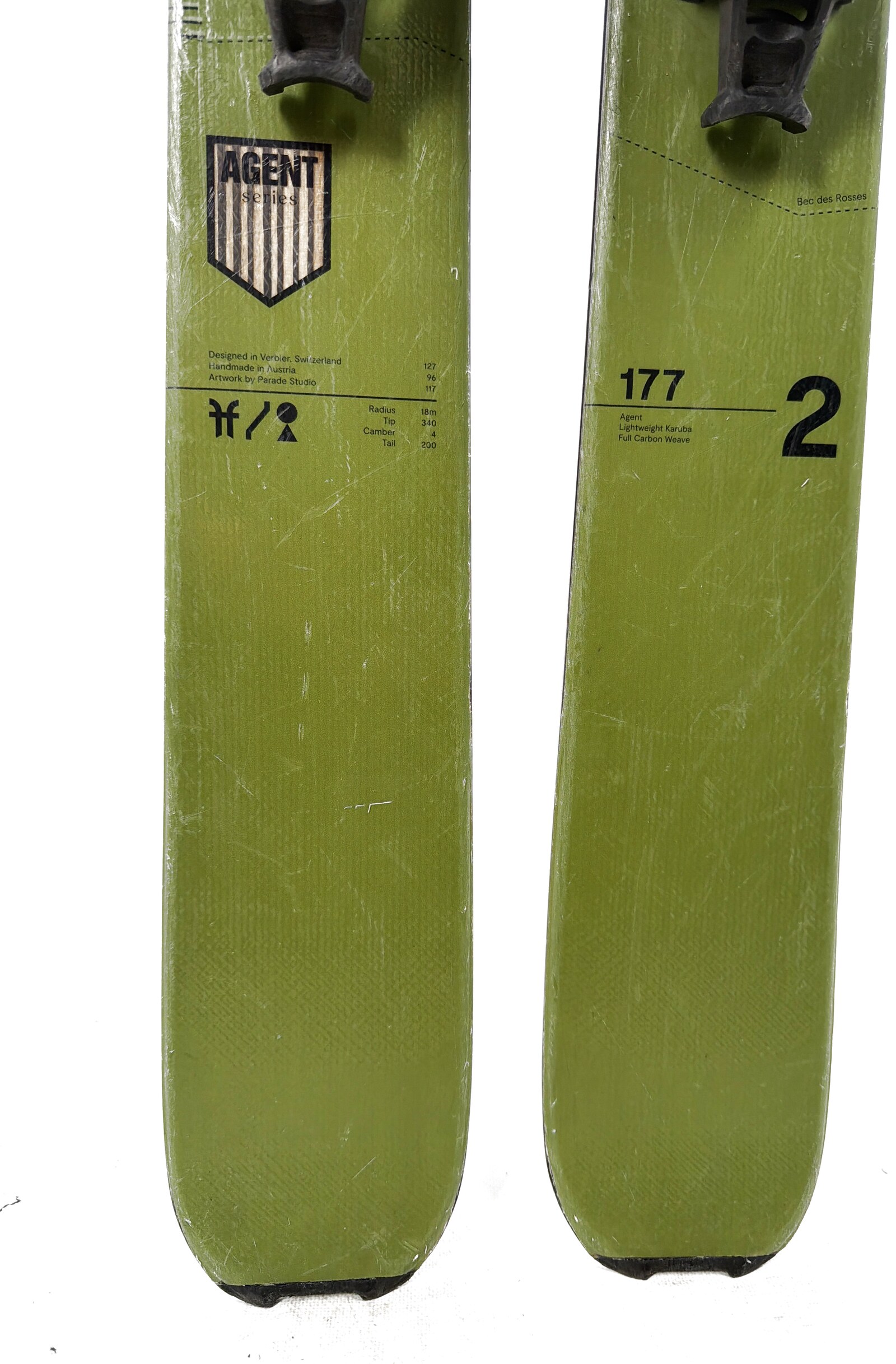 2025 Faction Agent 2.0 Skis Tail