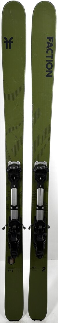 2025 Faction Agent 2.0 Skis Topsheets