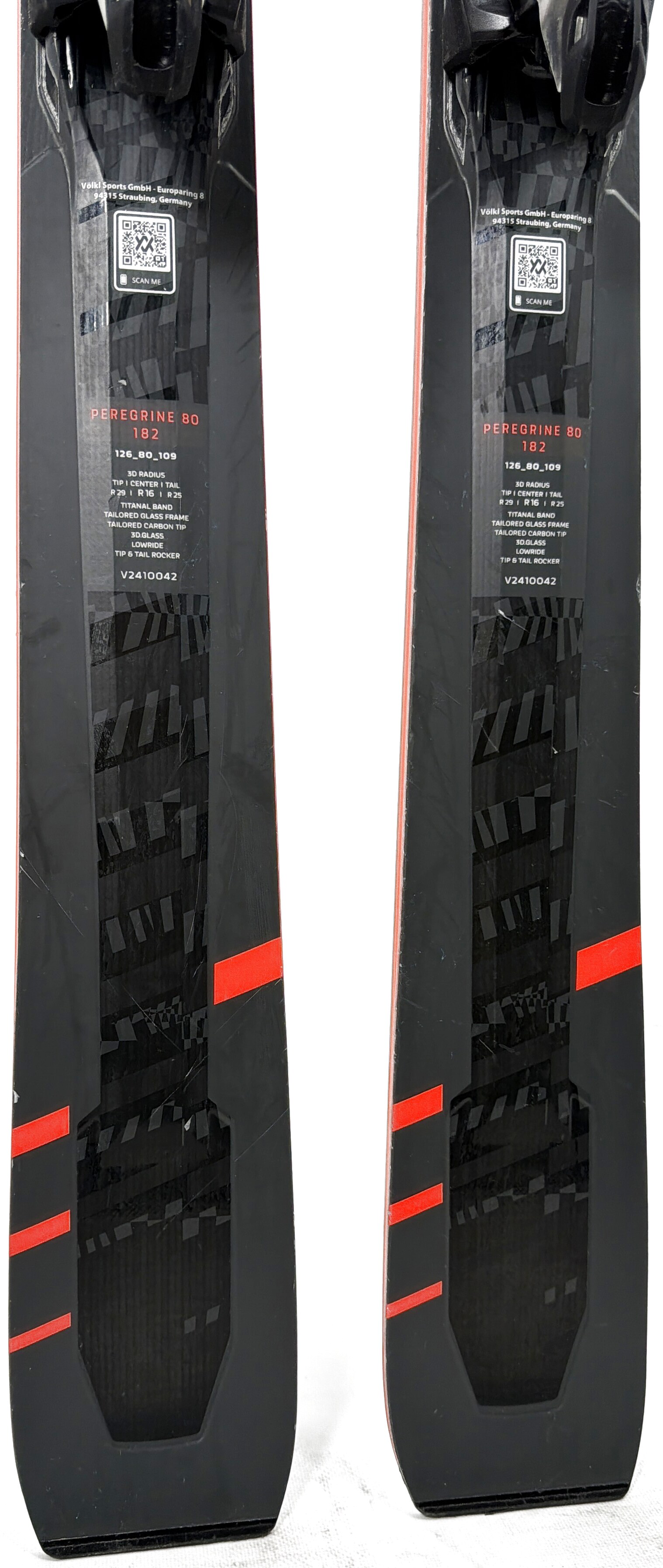 2025 Volkl Peregrine 80 Skis Tail