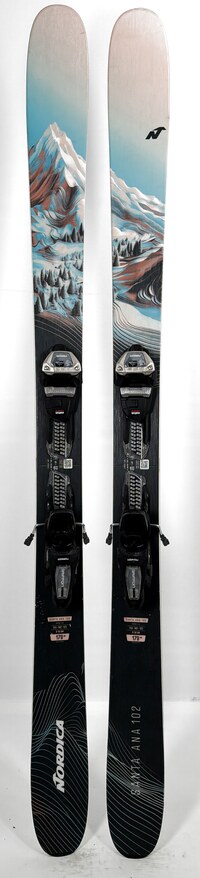 2027 Nordica Santa Ana 102 Skis Topsheets