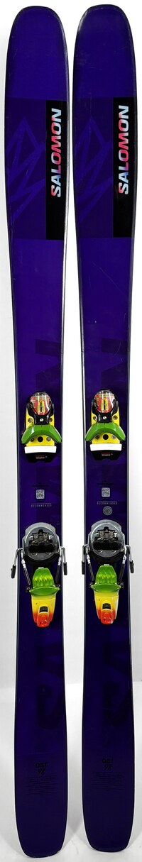 2025 Salomon QST 98 Skis Topsheets