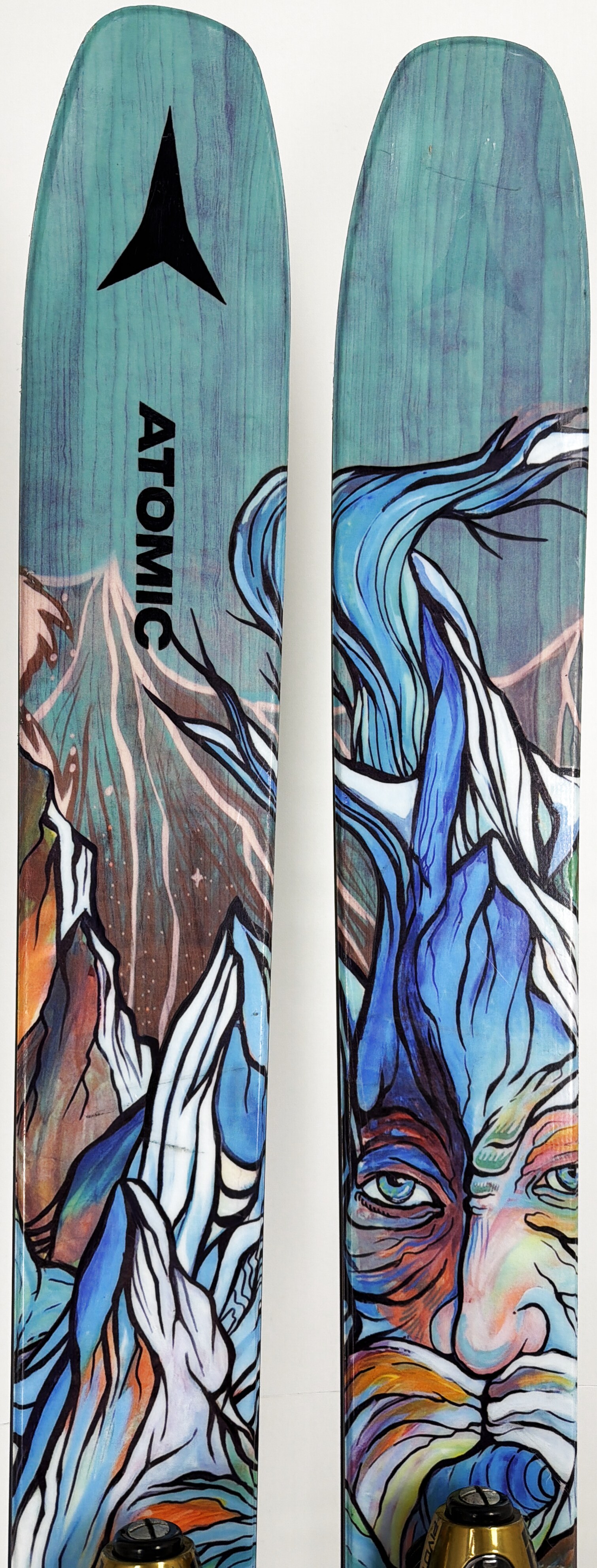 2022 Atomic Bent Chetler 120 Skis Tip
