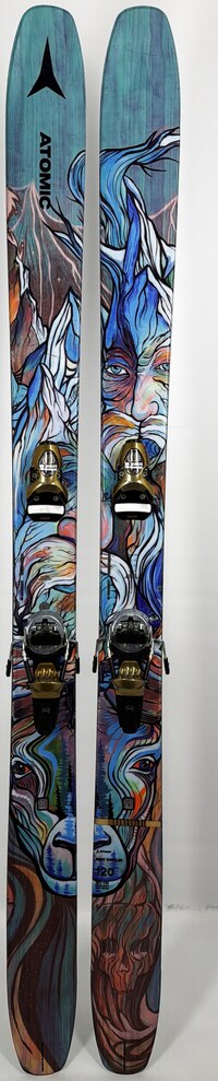 2022 Atomic Bent Chetler 120 Skis Topsheets