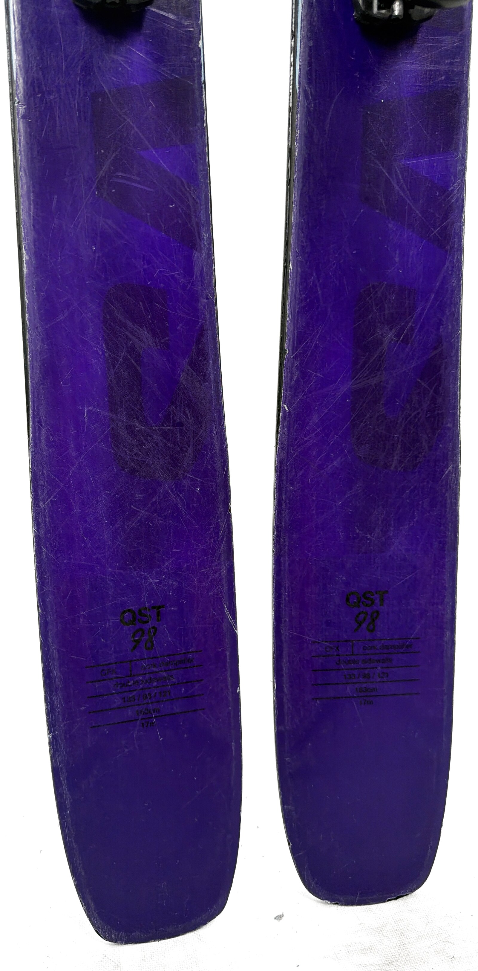 2025 Salomon QST 98 Skis Tail