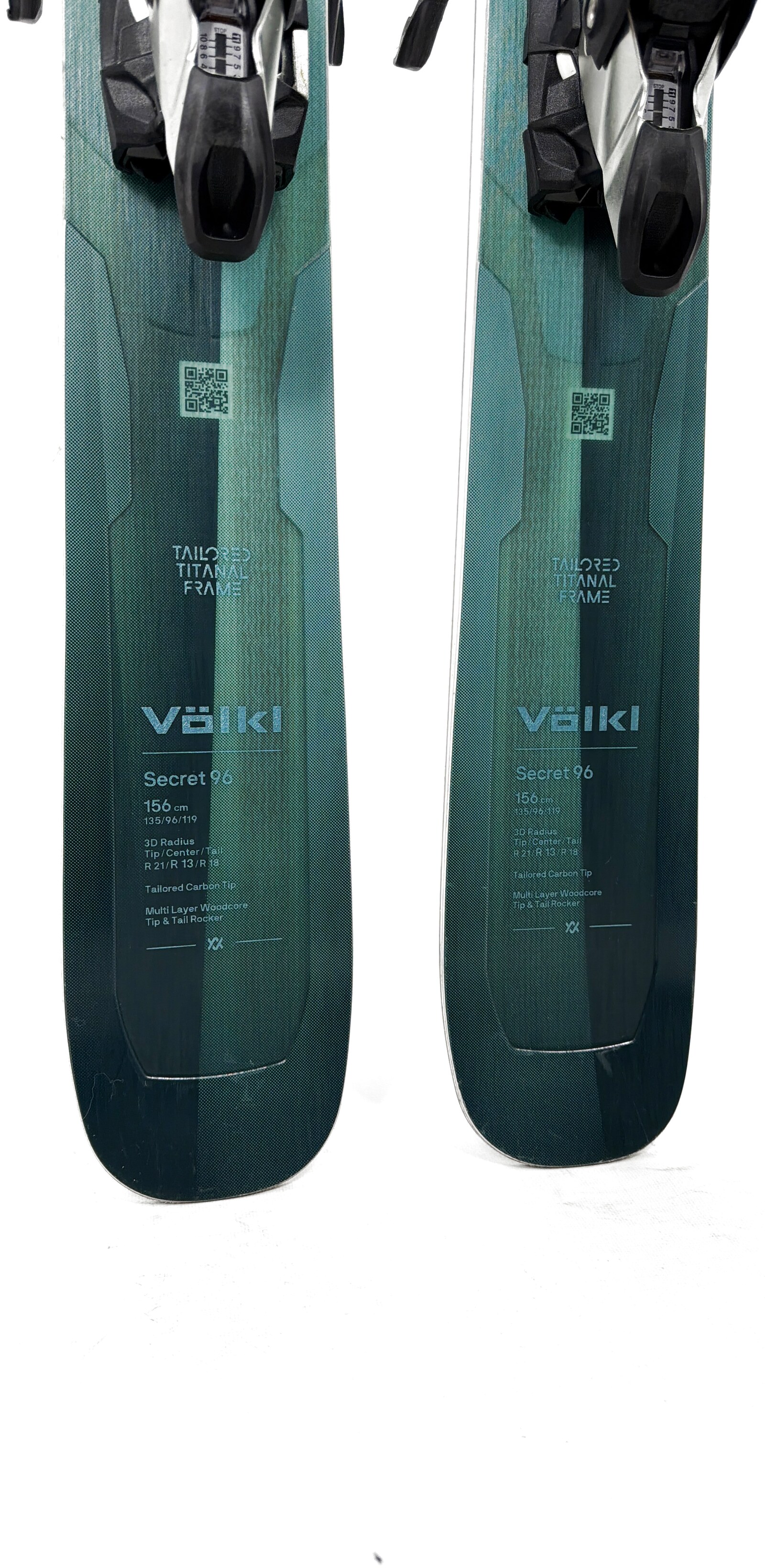 2022 Volkl Secret 96 Skis Tail