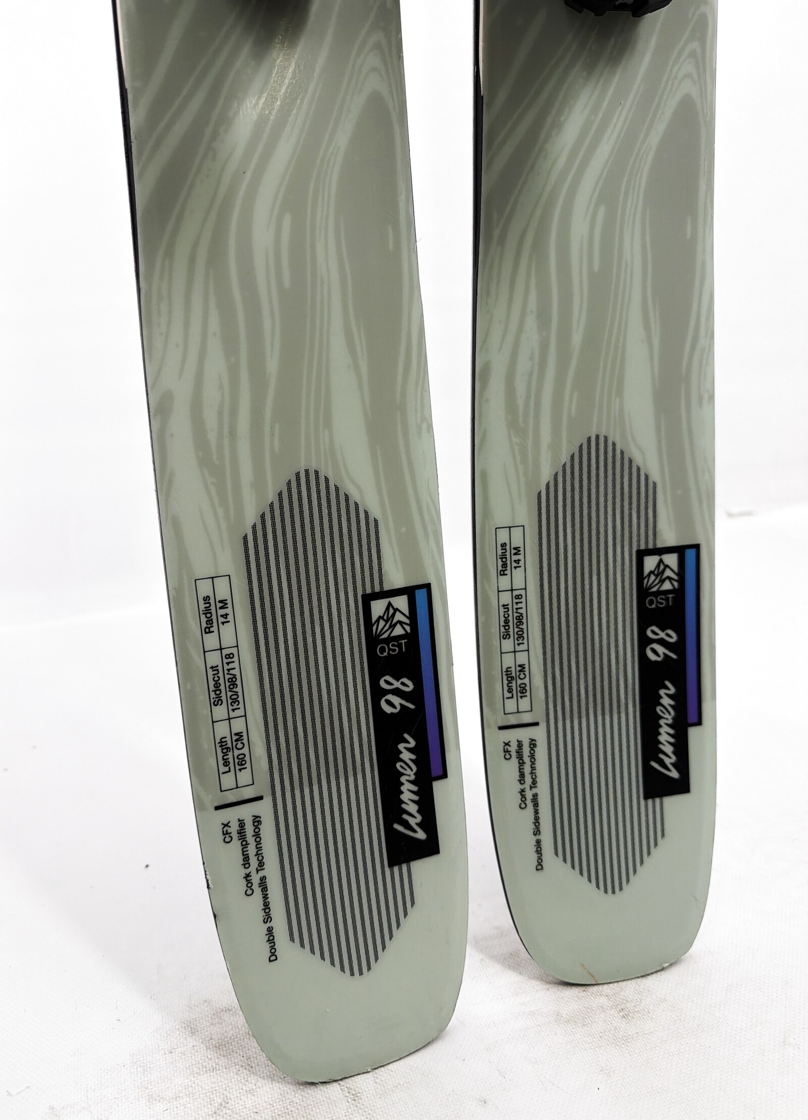 2023 Salomon QST Lumen 98 Skis Tail