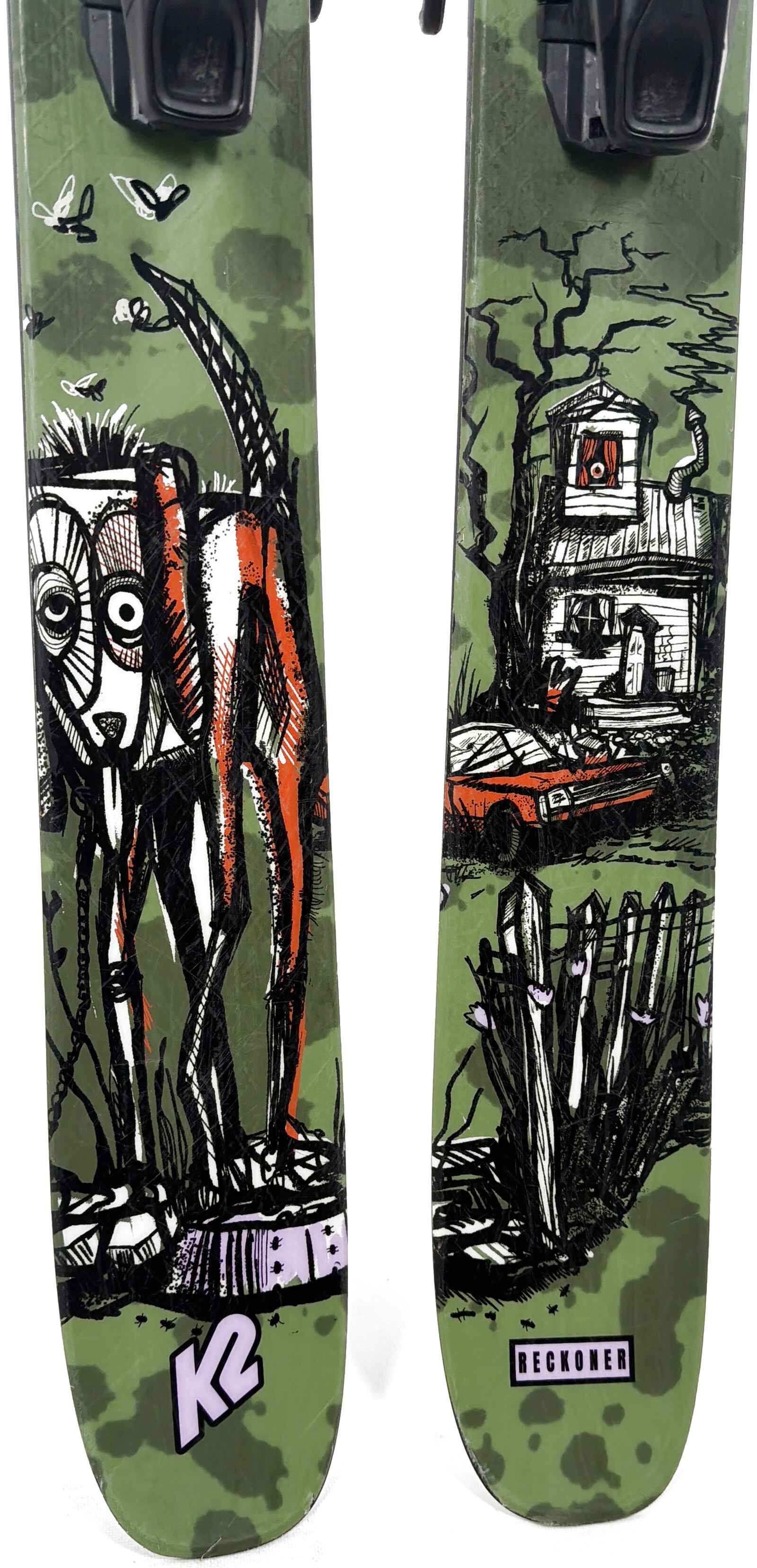 2023 K2 Reckoner 102 Skis Tail
