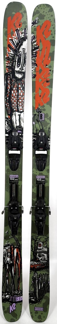2023 K2 Reckoner 102 Skis Topsheets