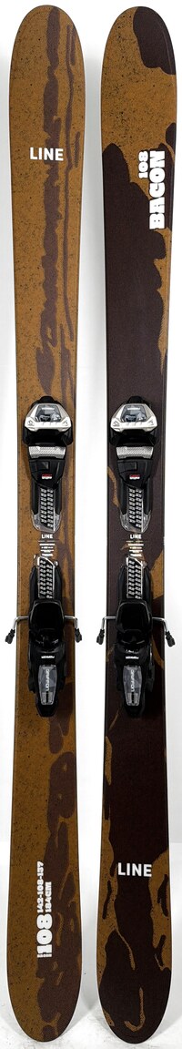 2026 Line Bacon 108 Skis Topsheets