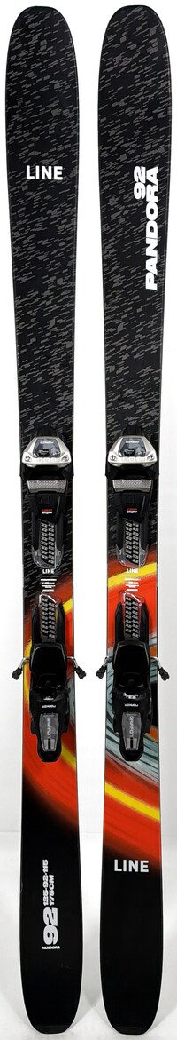 2026 Line Pandora 92 Skis Topsheets