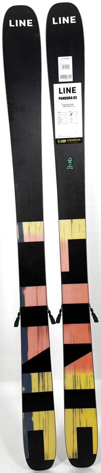 2026 Line Pandora 92 Skis Bases