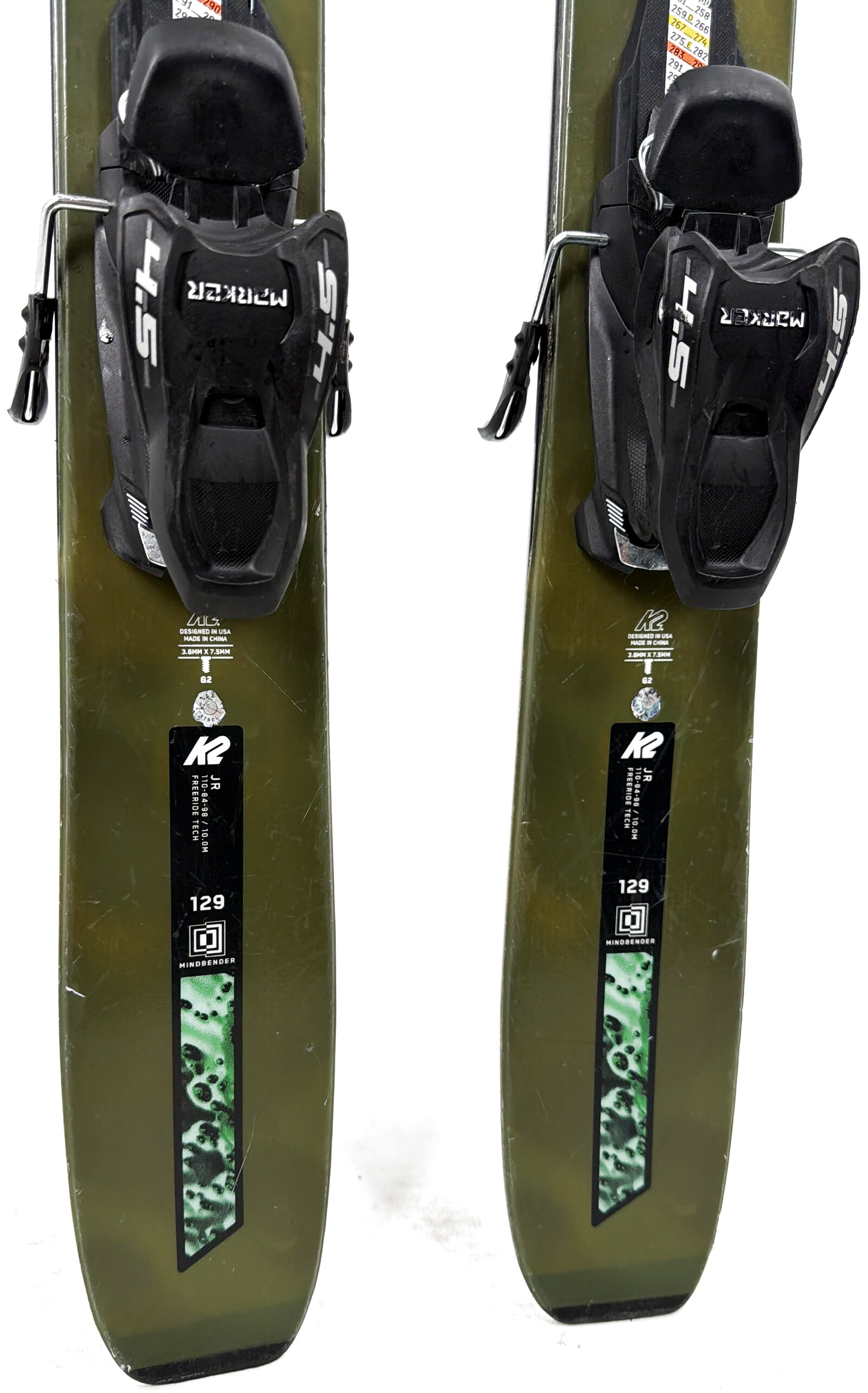 2026 K2 Mindbender JR Skis Tail