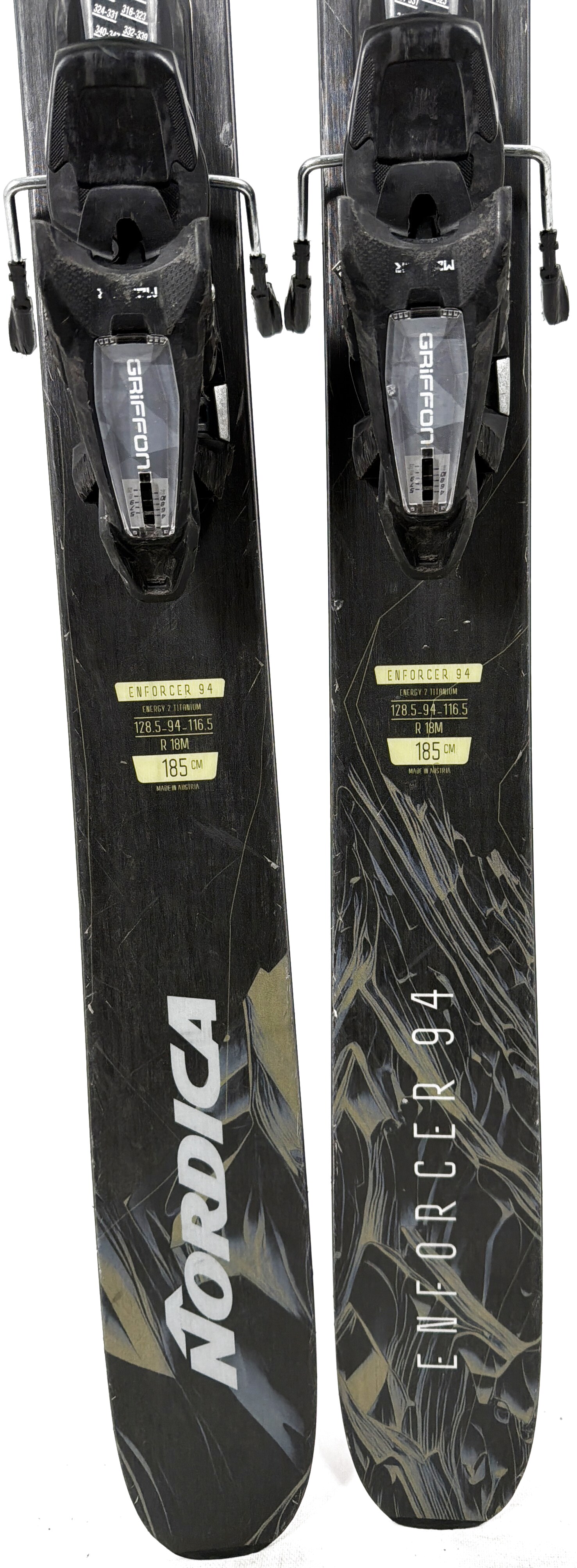 2025 Nordica Enforcer 94 Skis Tail