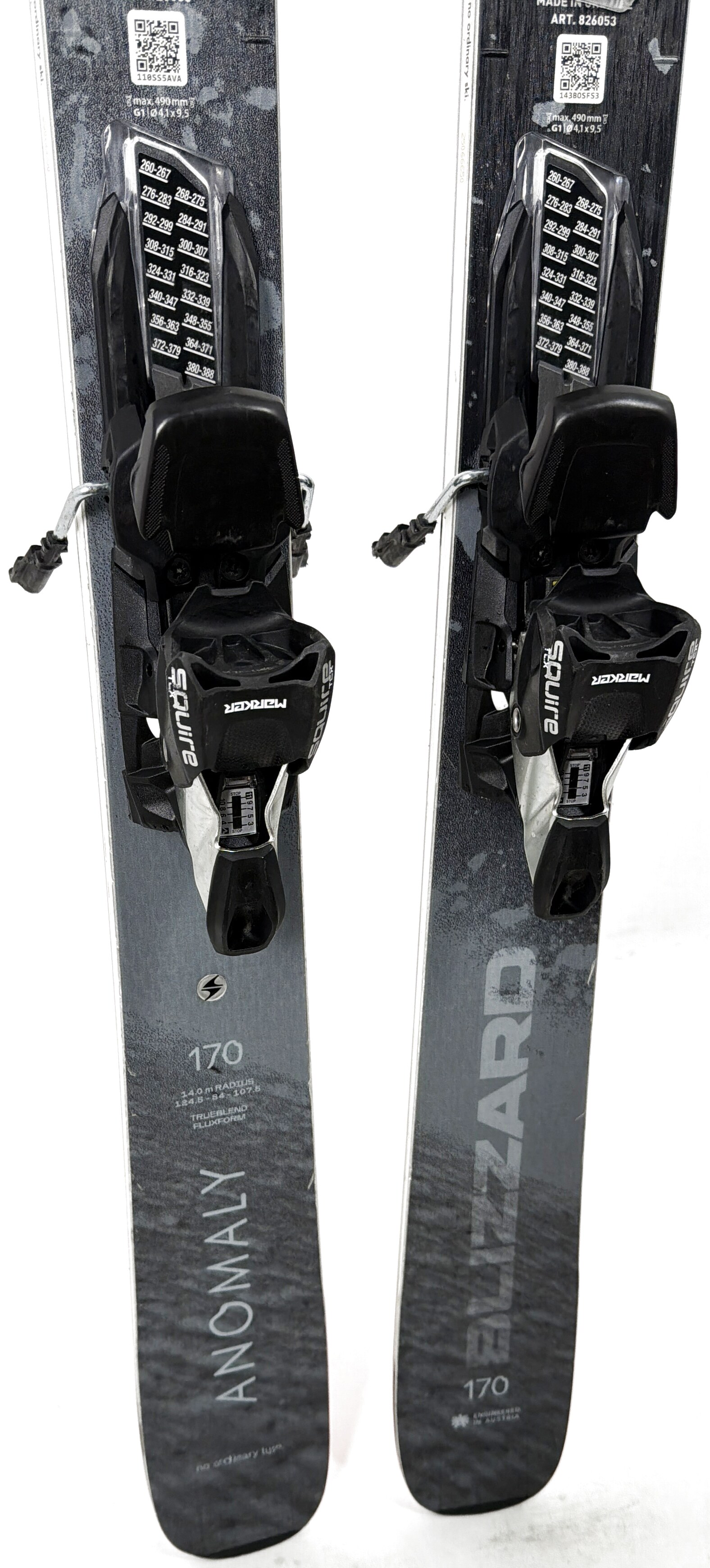 2026 Blizzard Anomaly 84 Skis Tail