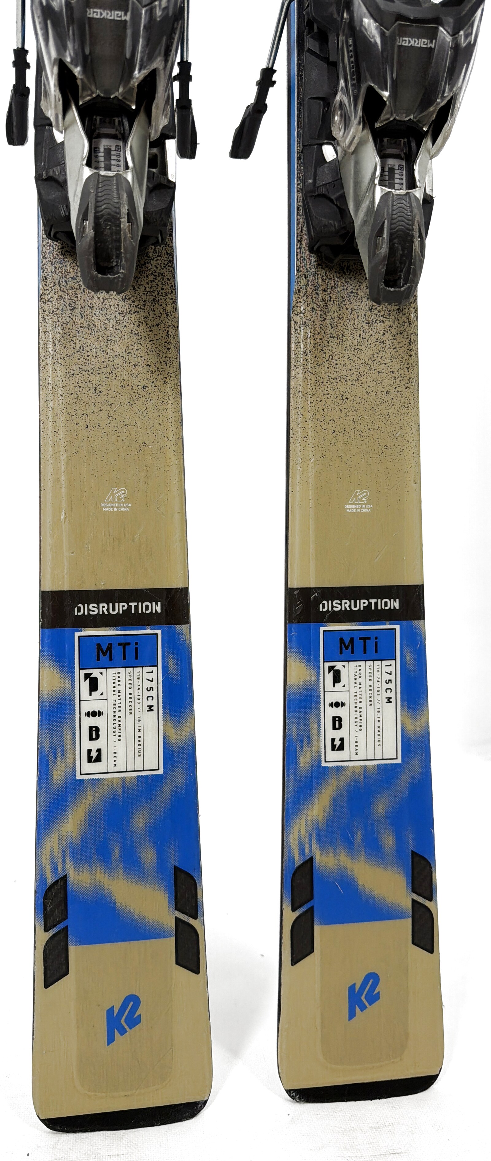 2025 K2 Disruption MTI Skis Tail