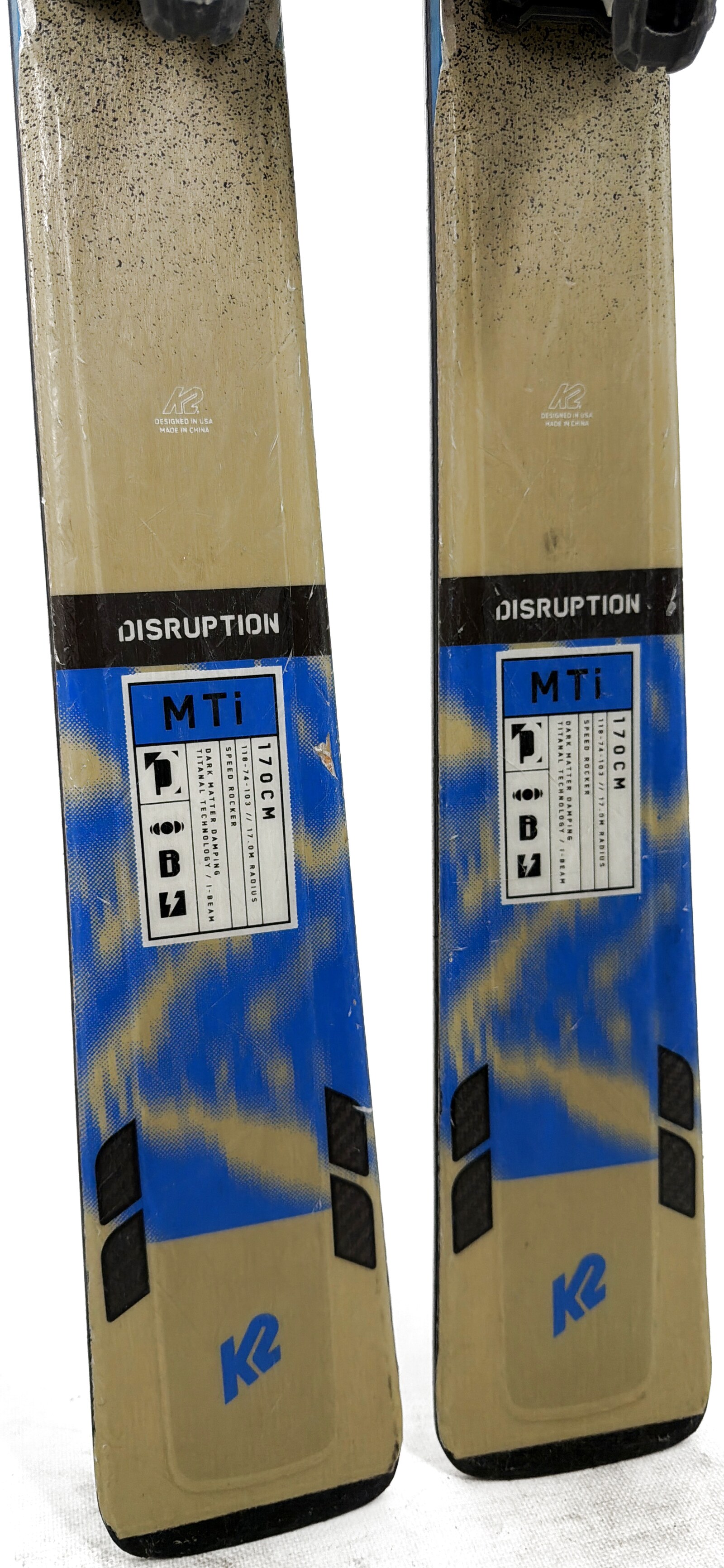2025 K2 Disruption MTI Skis Tail