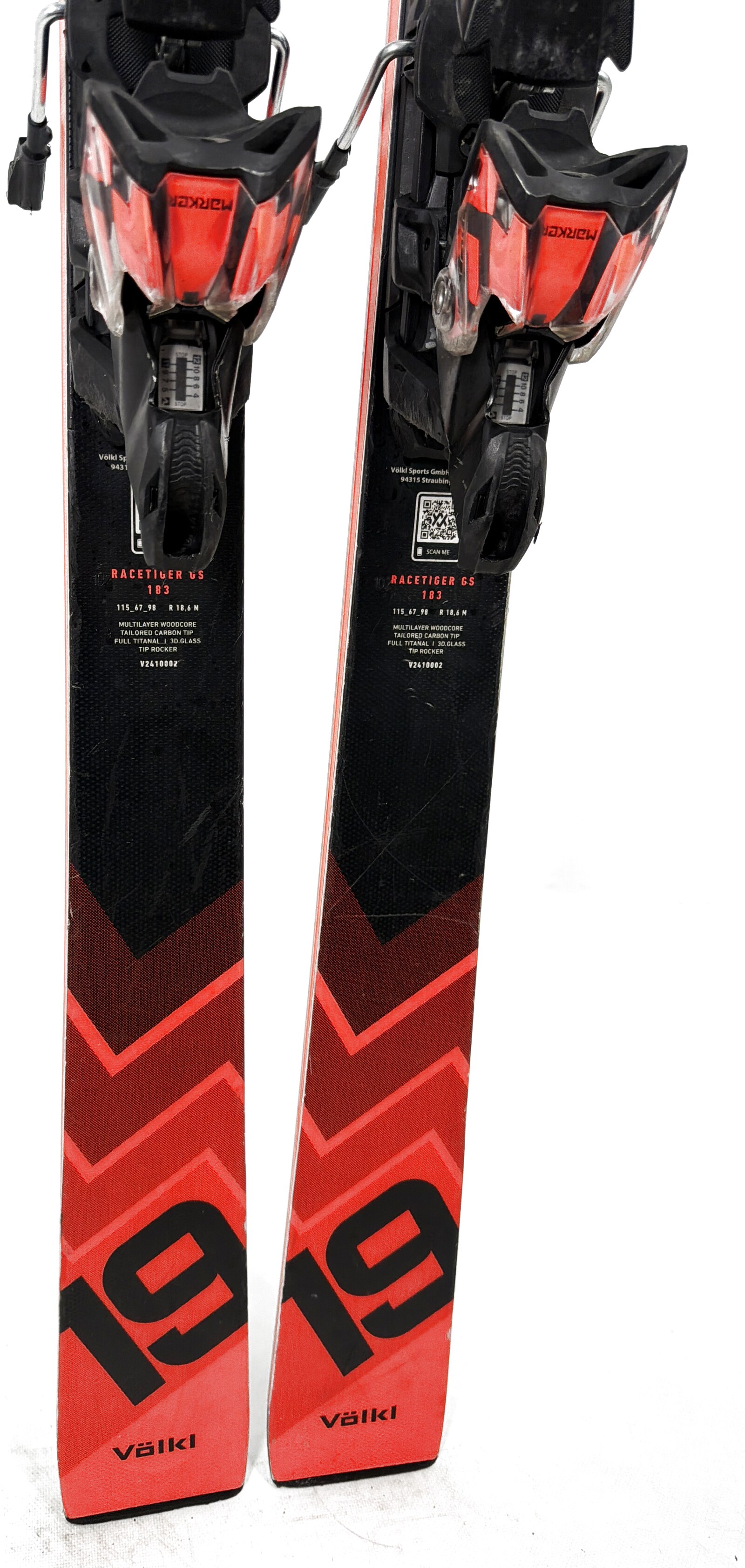 2025 Volkl Racetiger GS Skis Tail