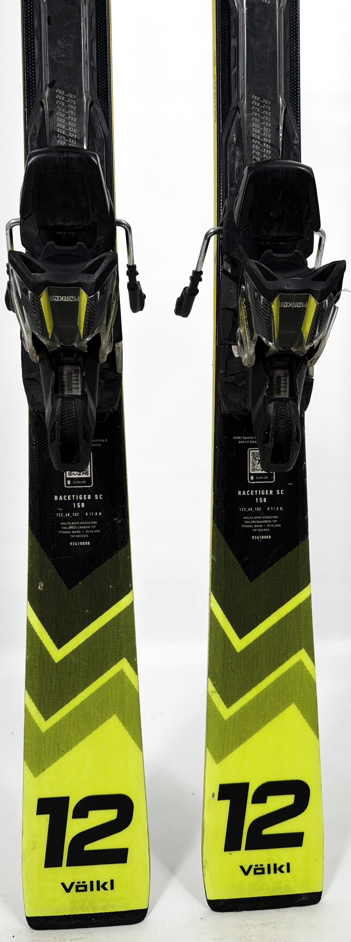 2025 Volkl Racetiger SC Skis Tail