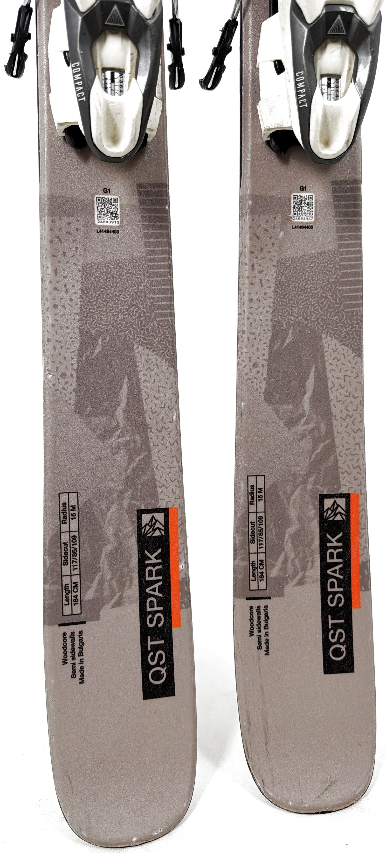 2022 Salomon QST Spark Skis Tail