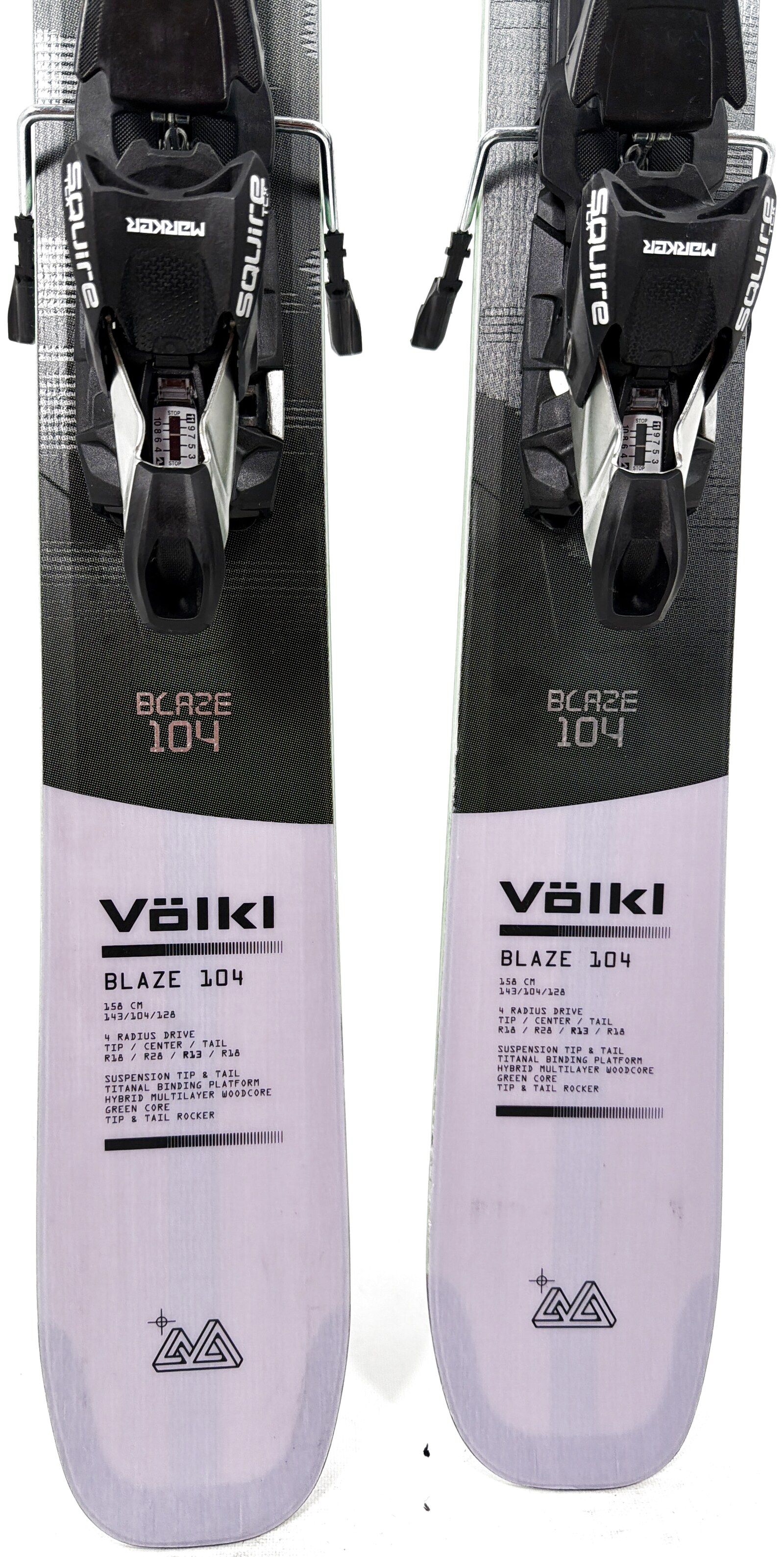2026 Volkl Blaze 104 Skis Tail