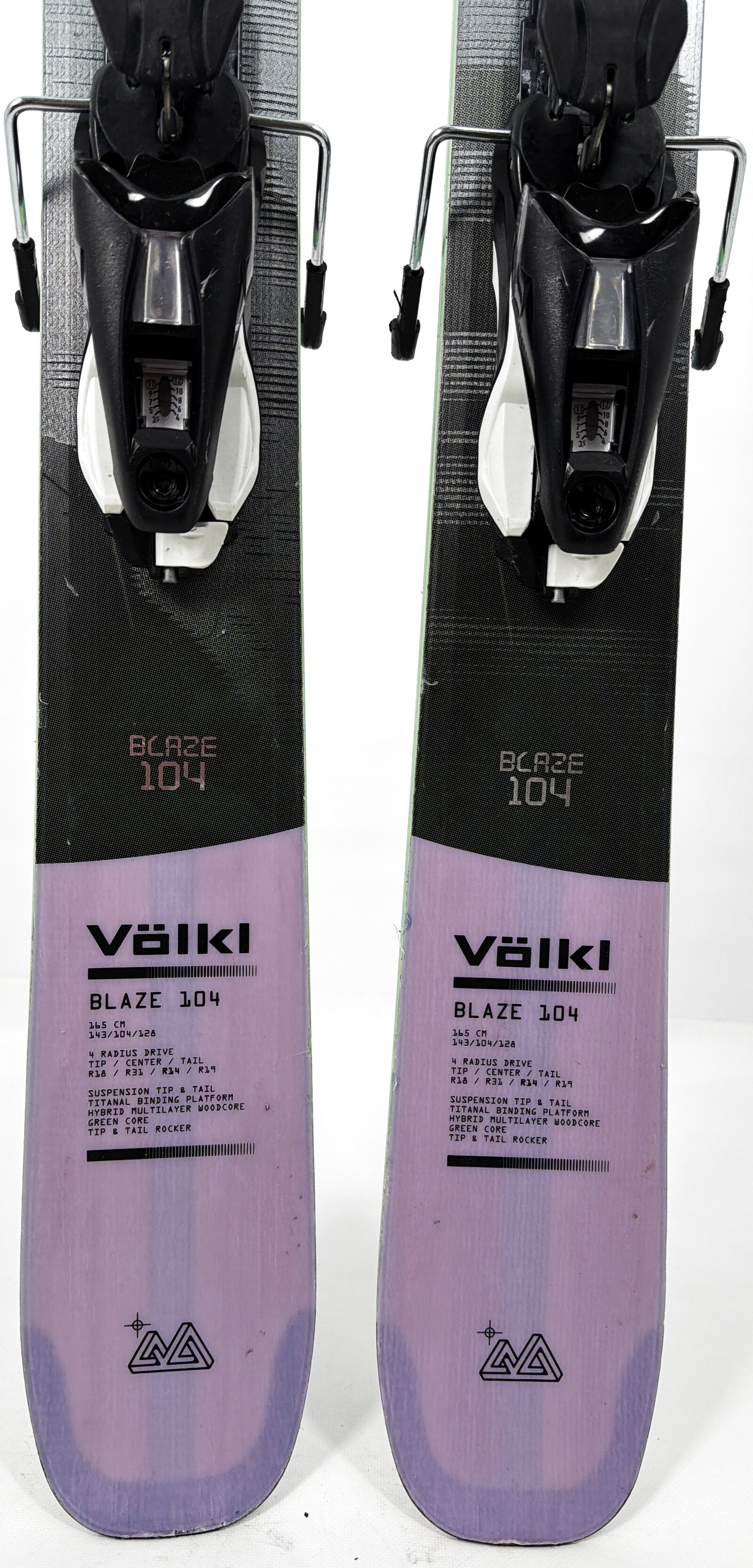 2026 Volkl Blaze 104 Skis Tail