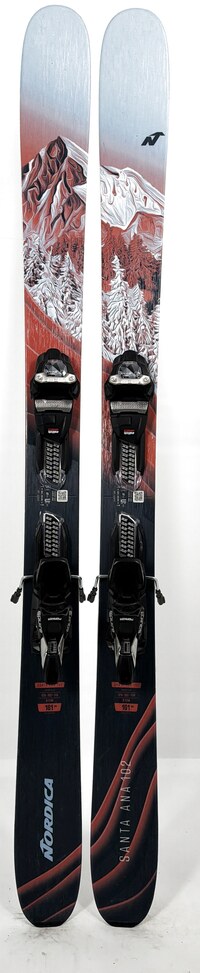 2025 Nordica Santa Ana 102 Skis Topsheets