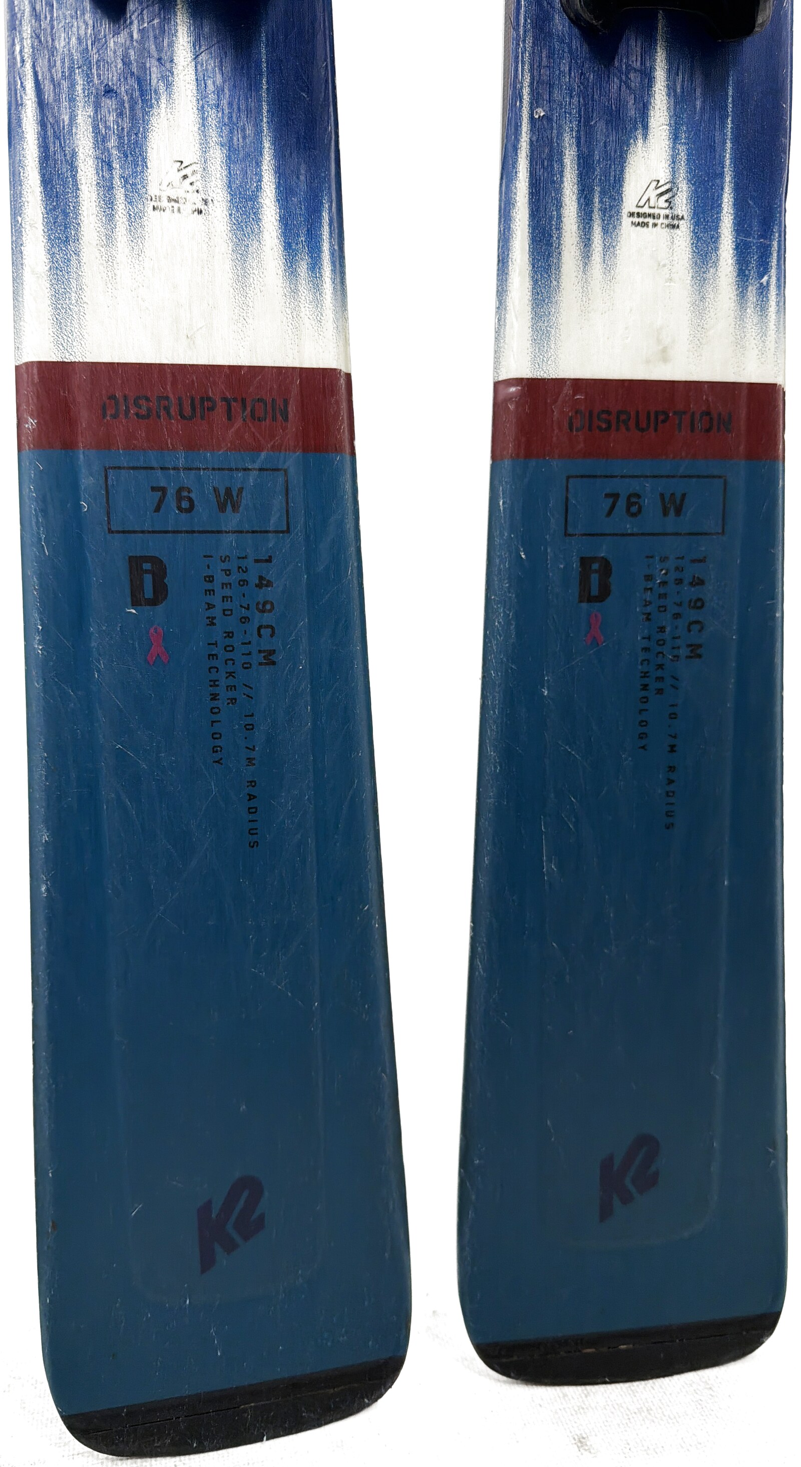 2024 K2 Disruption 76C Skis Tail