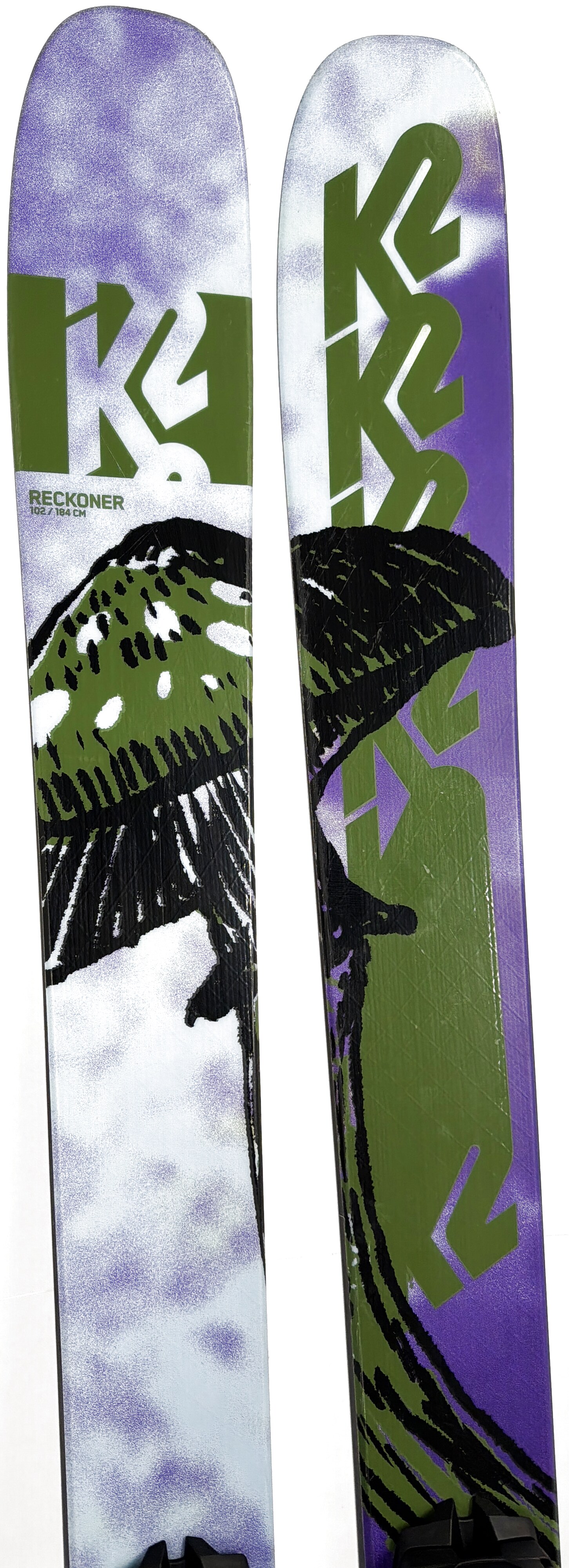 2022 K2 Reckoner 102 Skis Tip