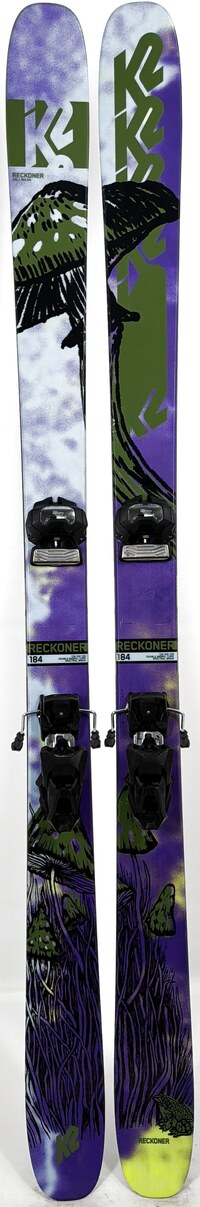 2022 K2 Reckoner 102 Skis Topsheets