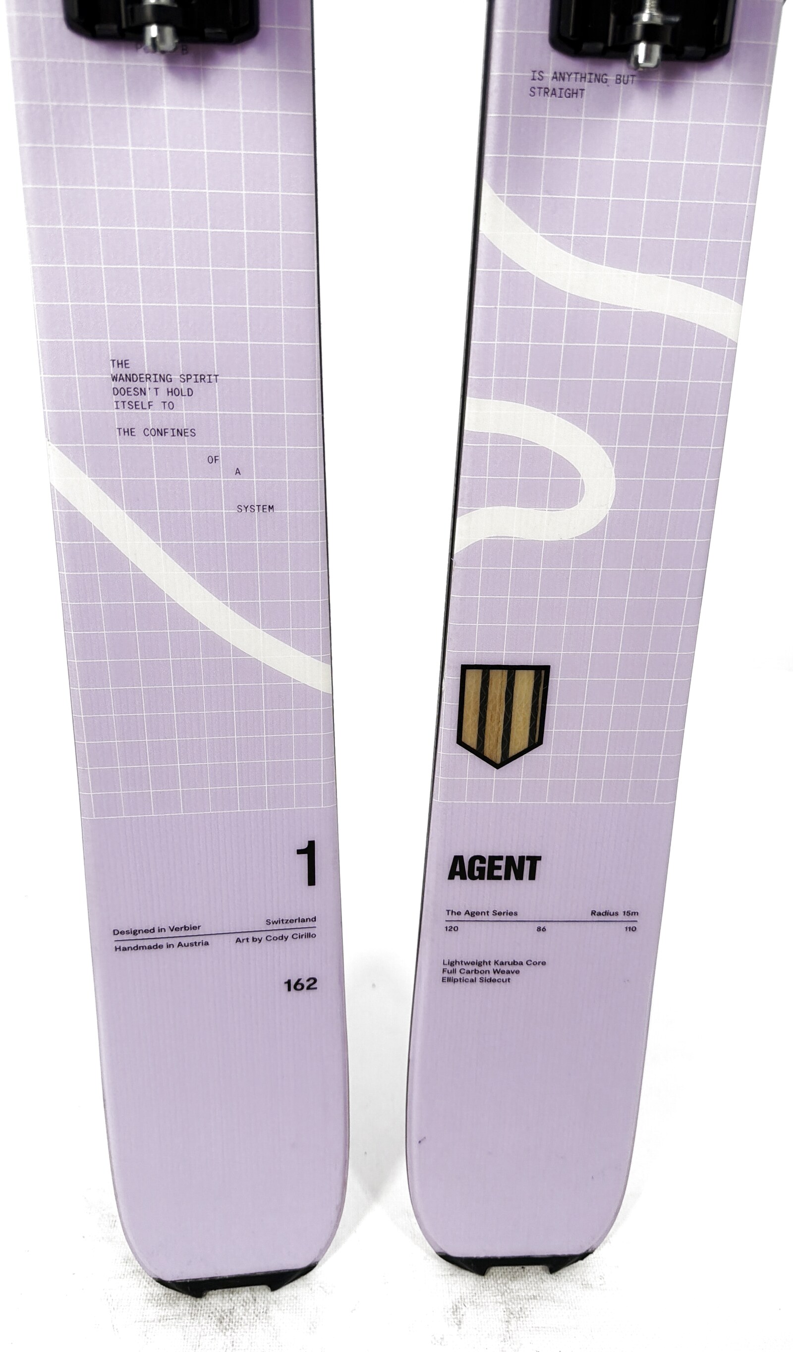 2026 Faction Agent 1 Skis Tail