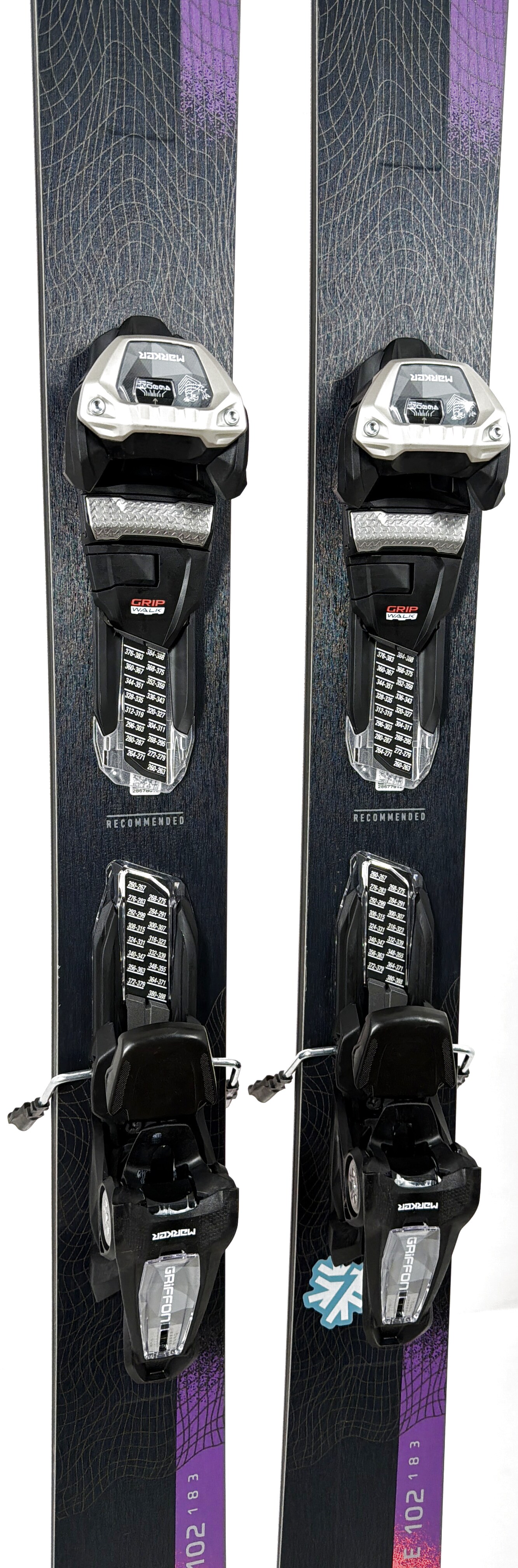2025 Salomon Stance 102 Skis Mid