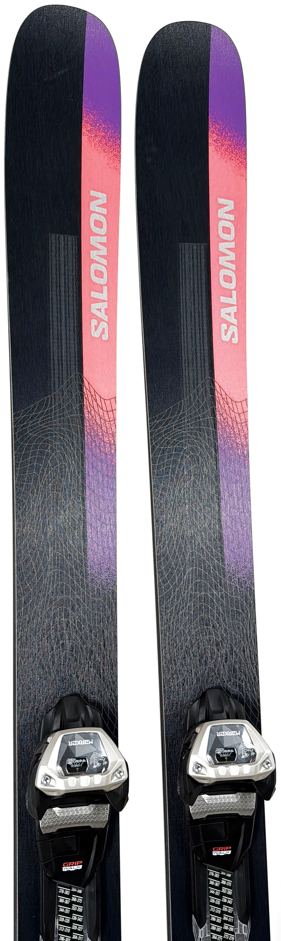 2025 Salomon Stance 102 Skis Tip
