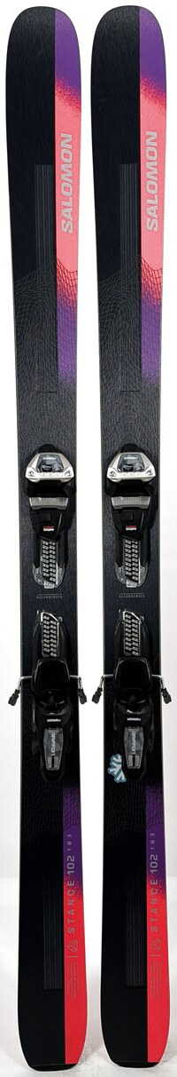 2025 Salomon Stance 102 Skis Topsheets