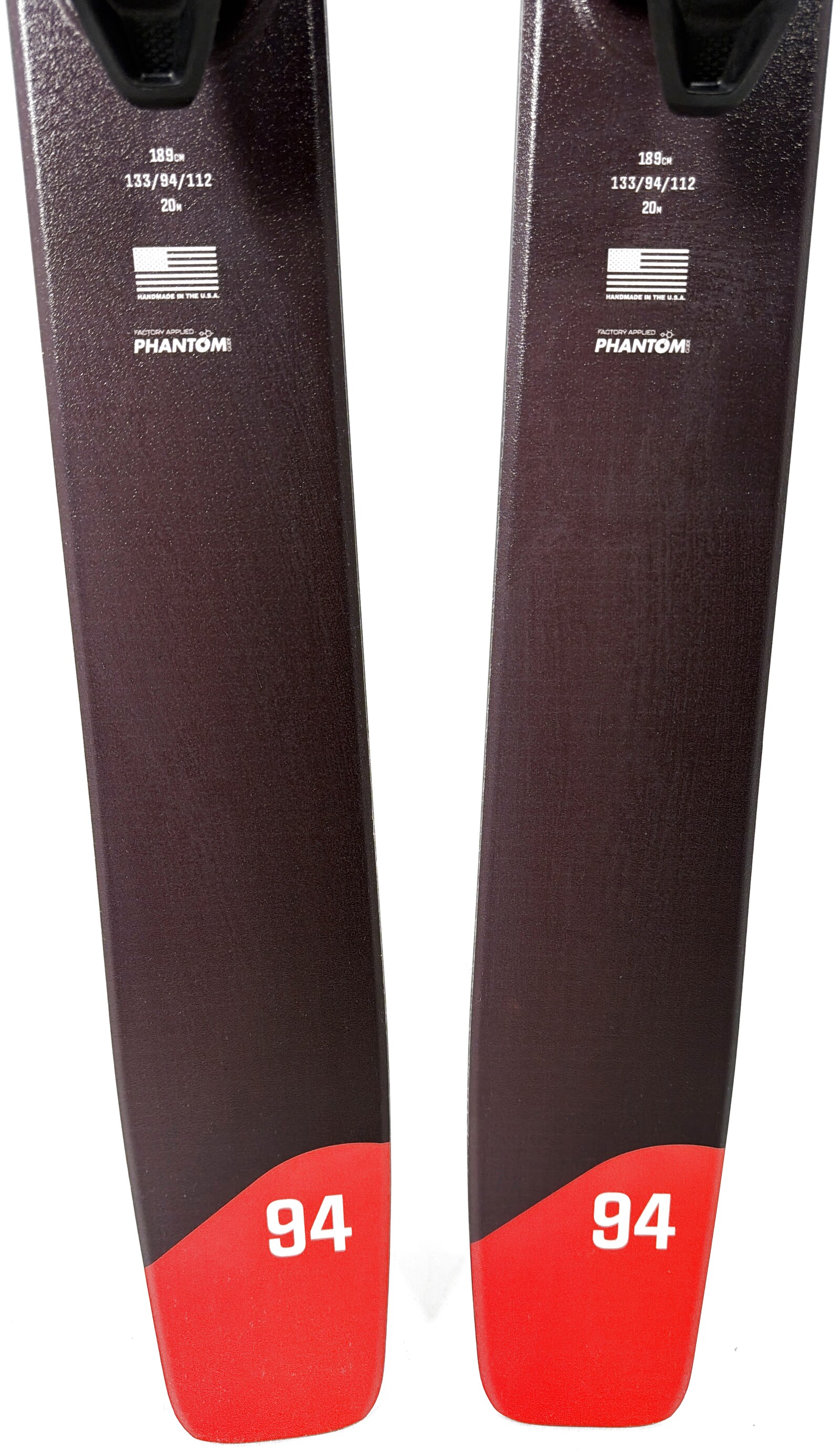 2027 DPS Pisteworks 94 Skis Tail