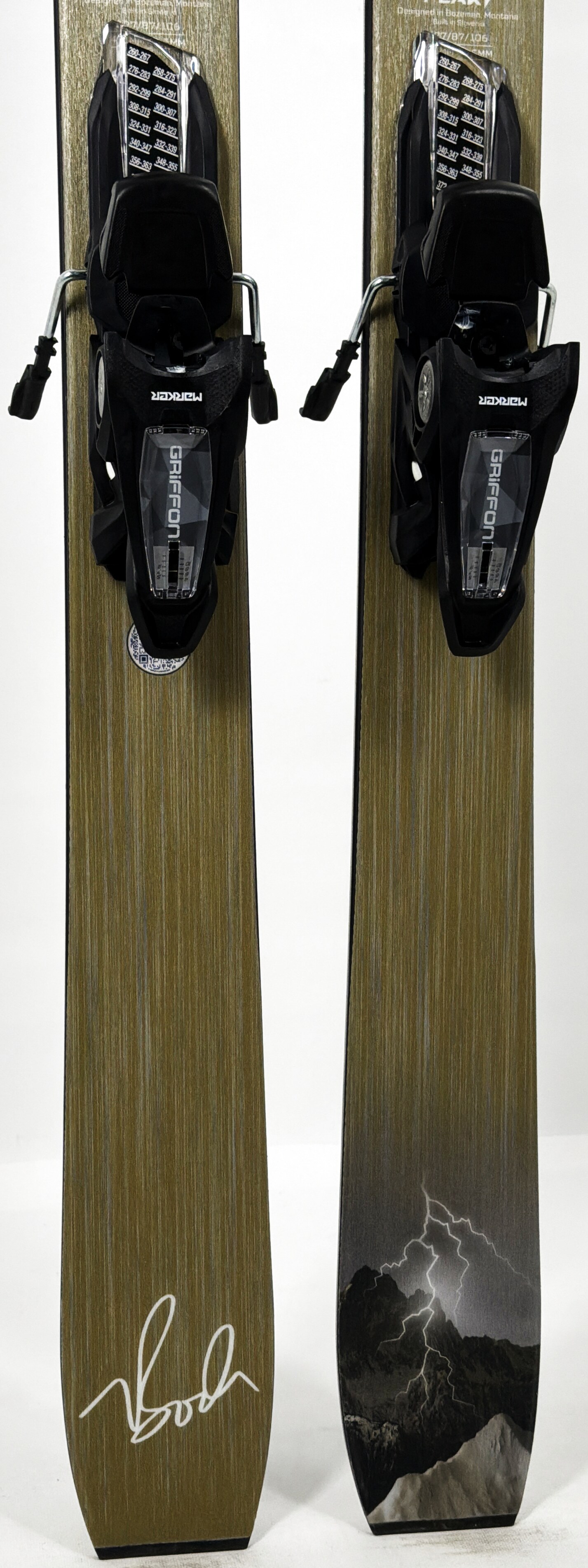 2023 Peak Skis Peak 88 Skis Tail