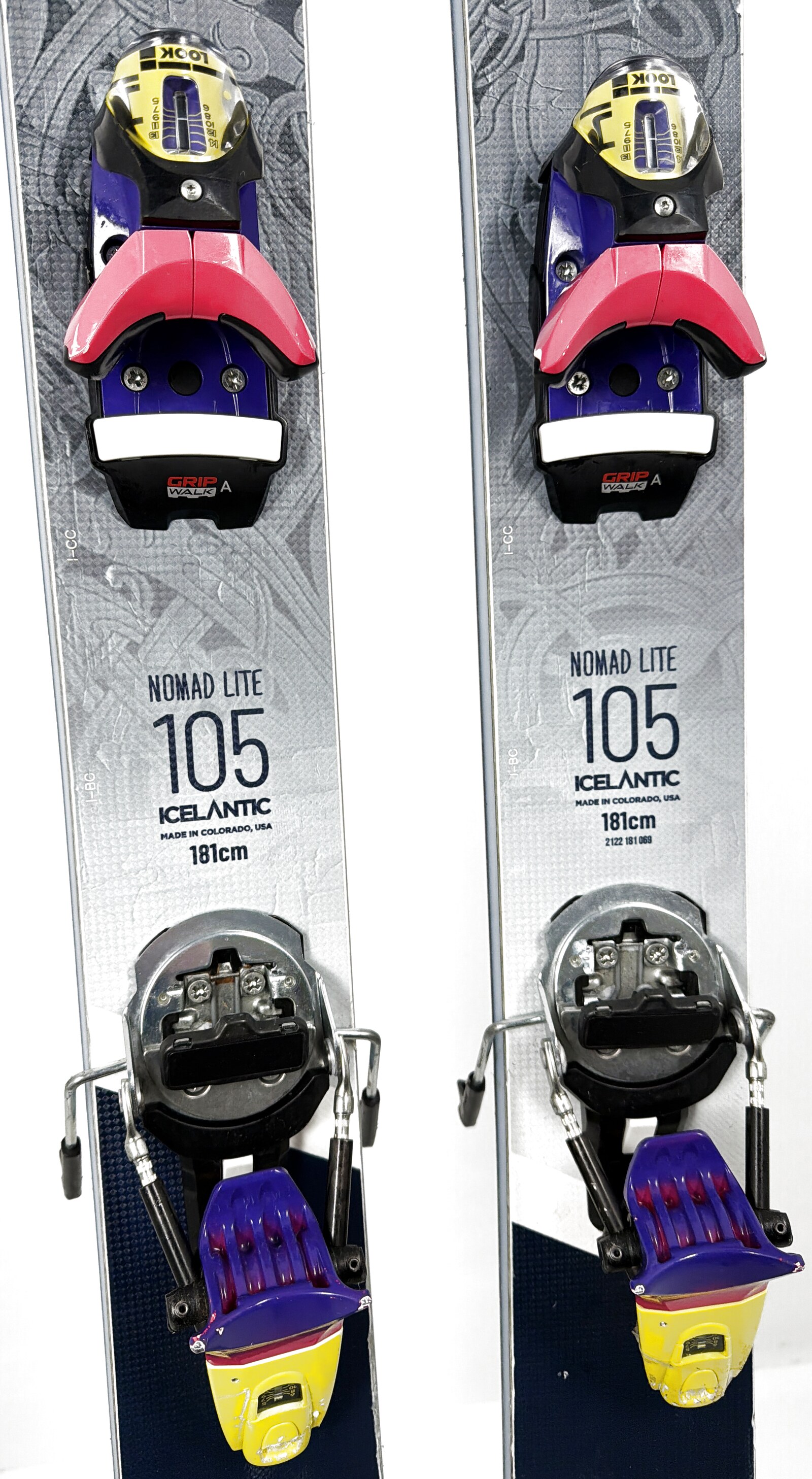 2022 Icelantic Nomad 105 Lite Skis Mid