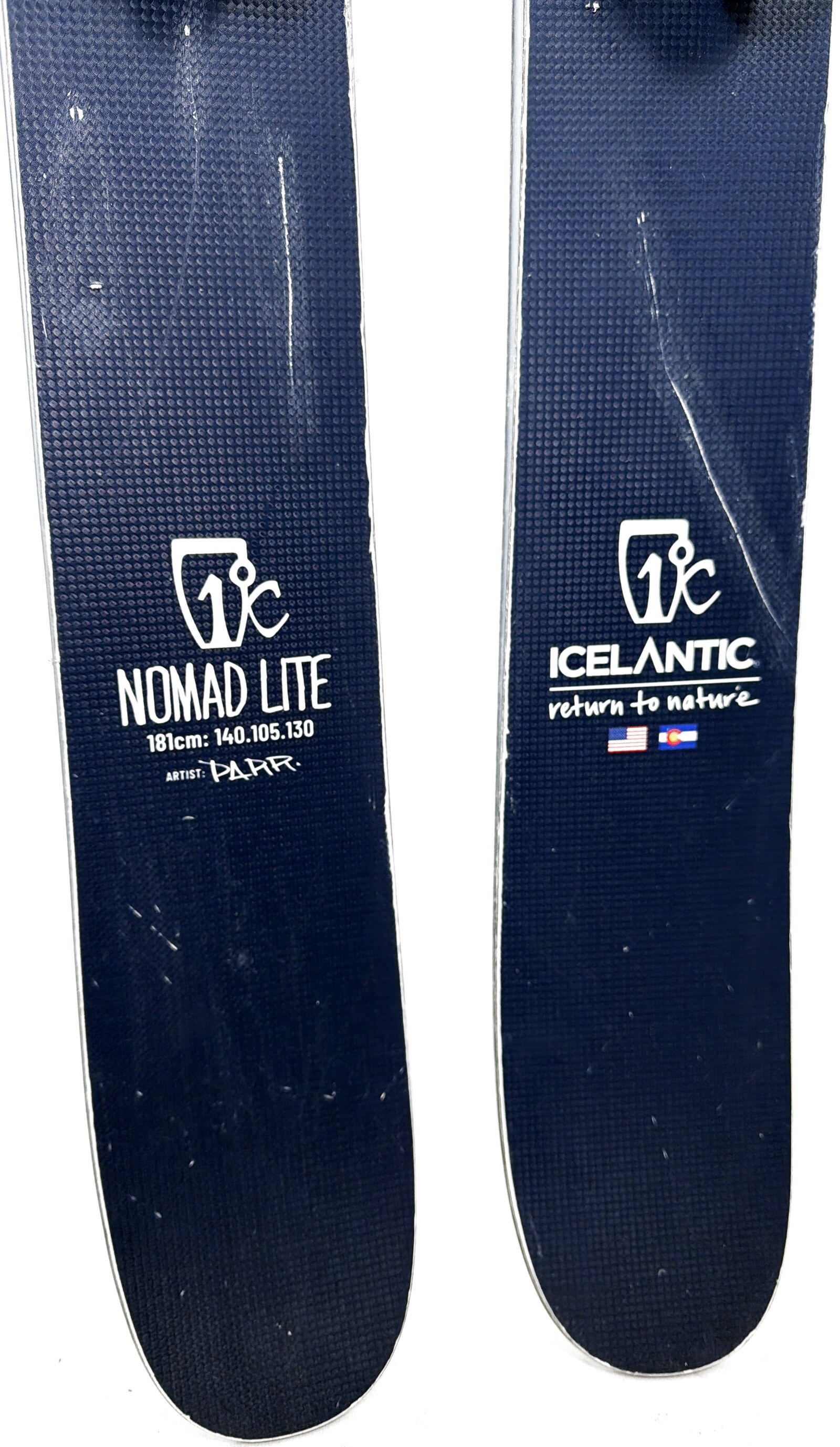 2022 Icelantic Nomad 105 Lite Skis Tail