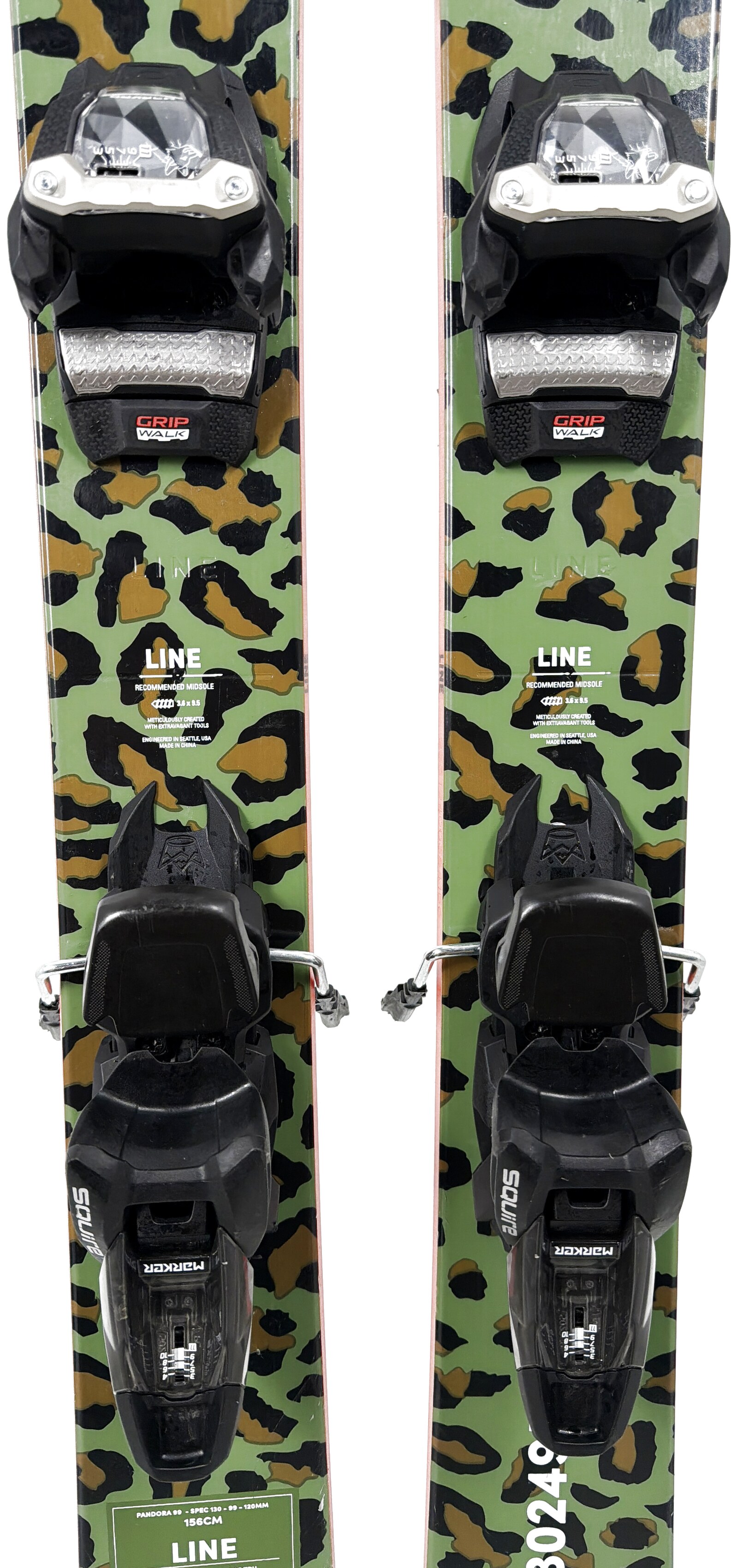 2025 Line Pandora 99 Skis Mid