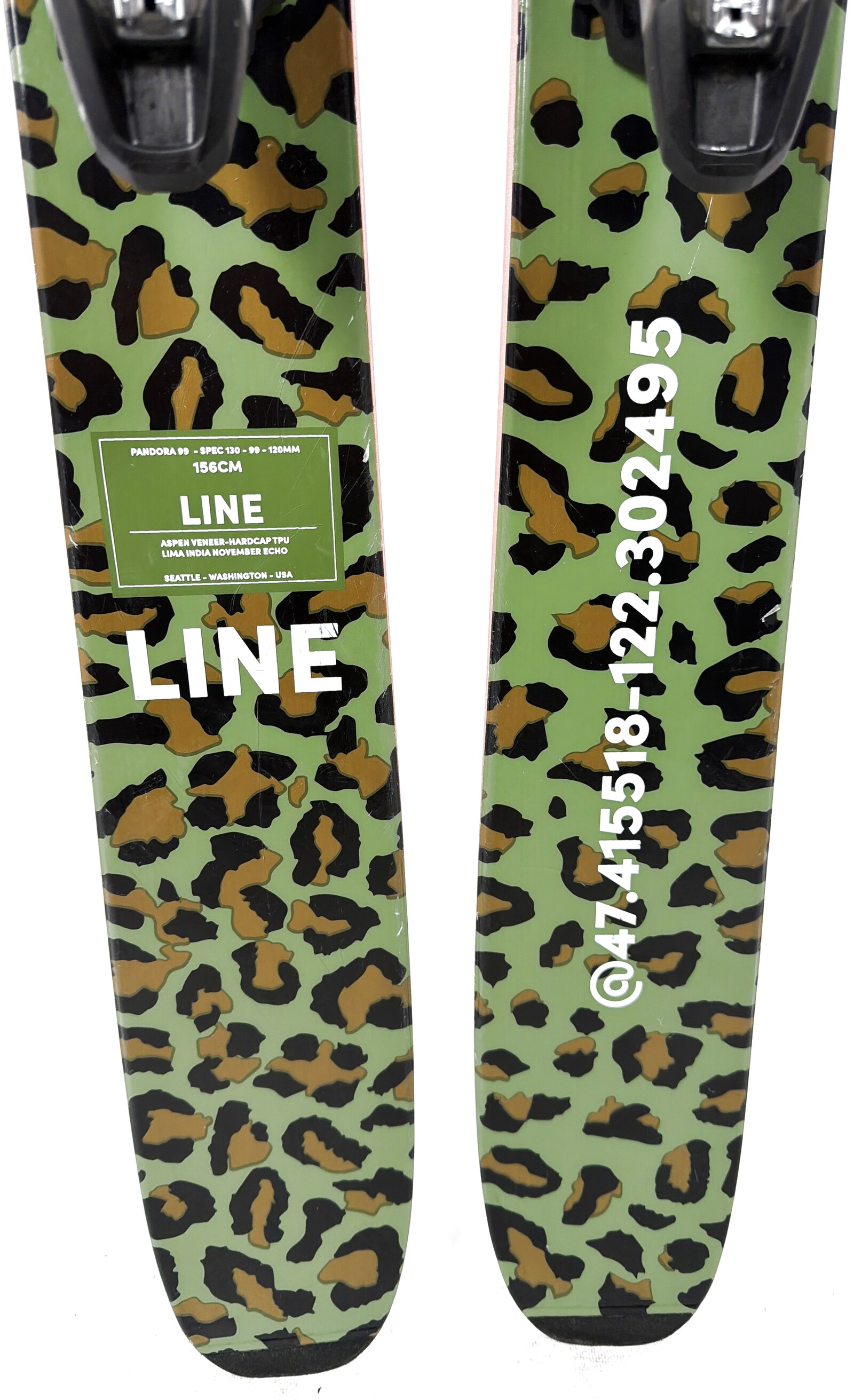 2025 Line Pandora 99 Skis Tail