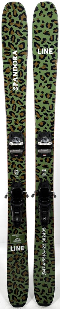 2025 Line Pandora 99 Skis Topsheets