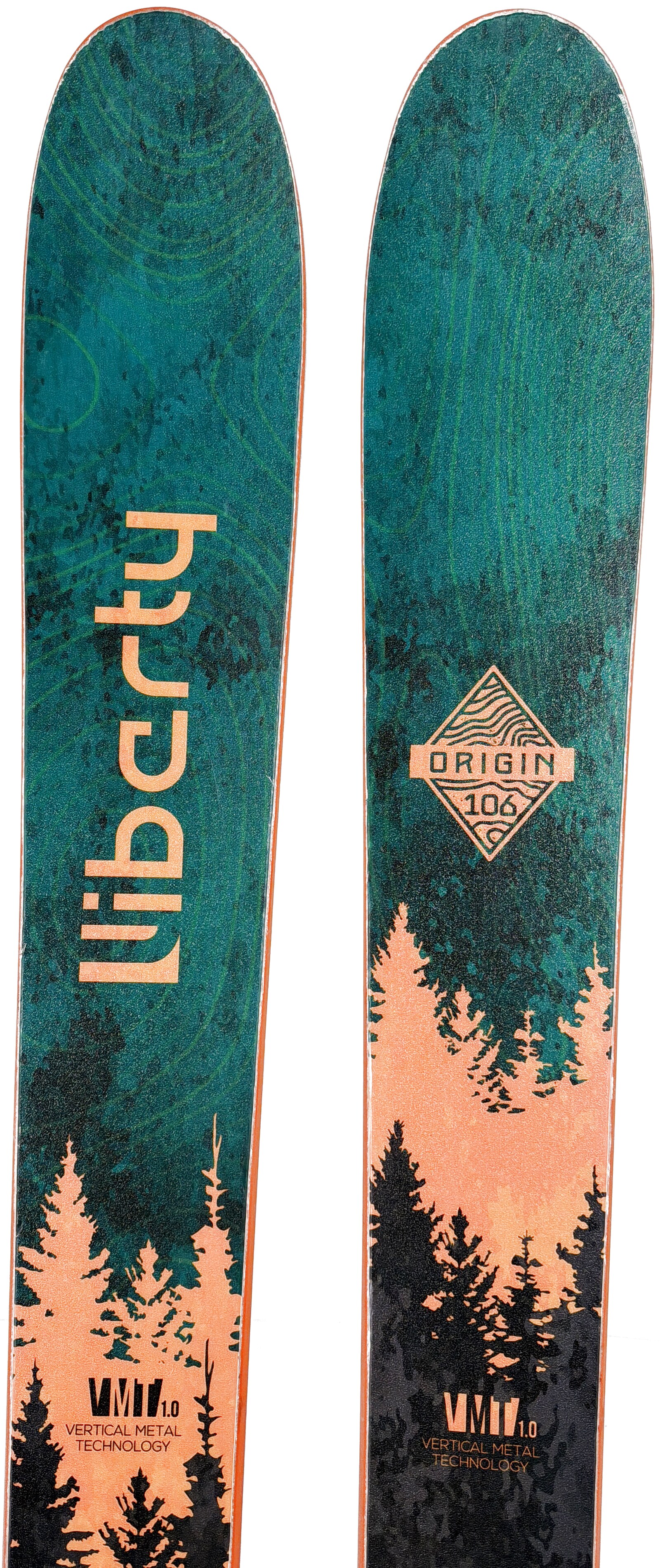 2023 Liberty Origin 106 Skis Tip