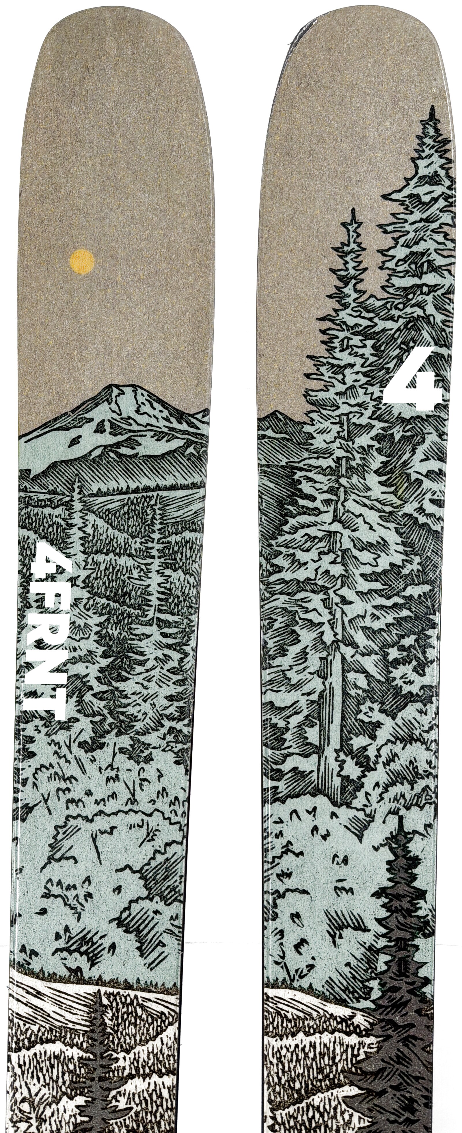 2025 4FRNT MSP 99 Skis Tip